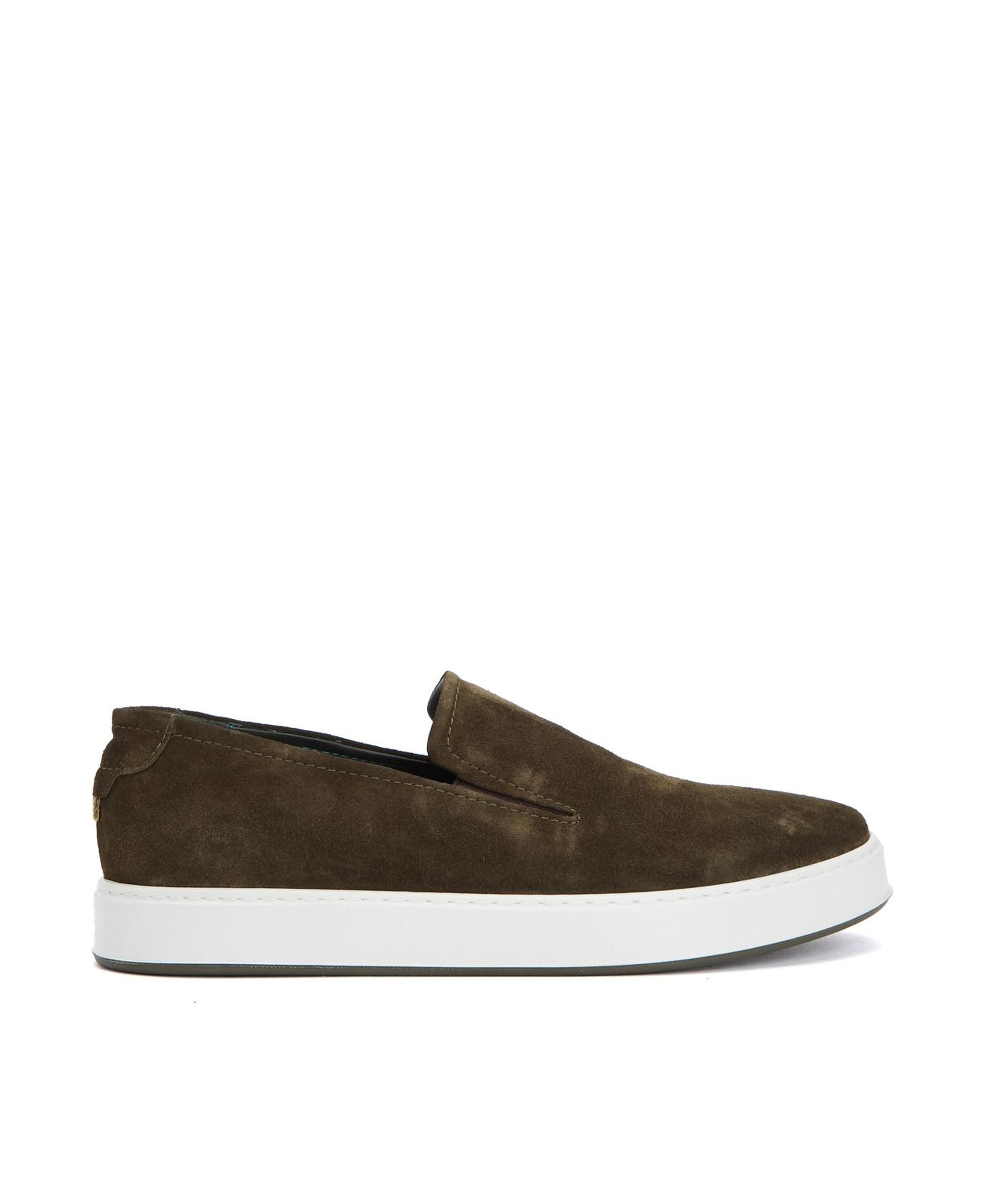 George Hogg Erkek Haki Süet Loafer