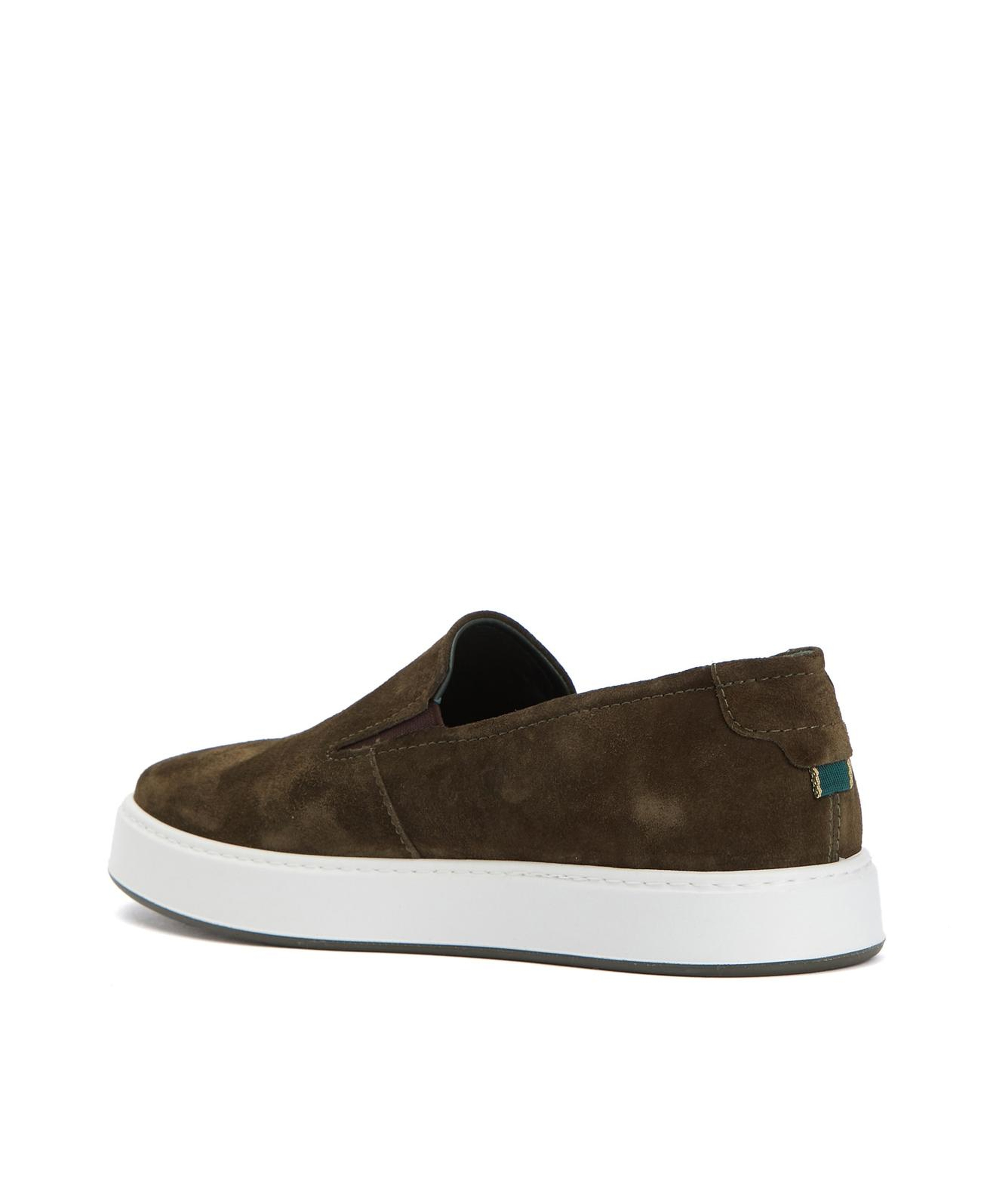 George Hogg Erkek Haki Süet Loafer