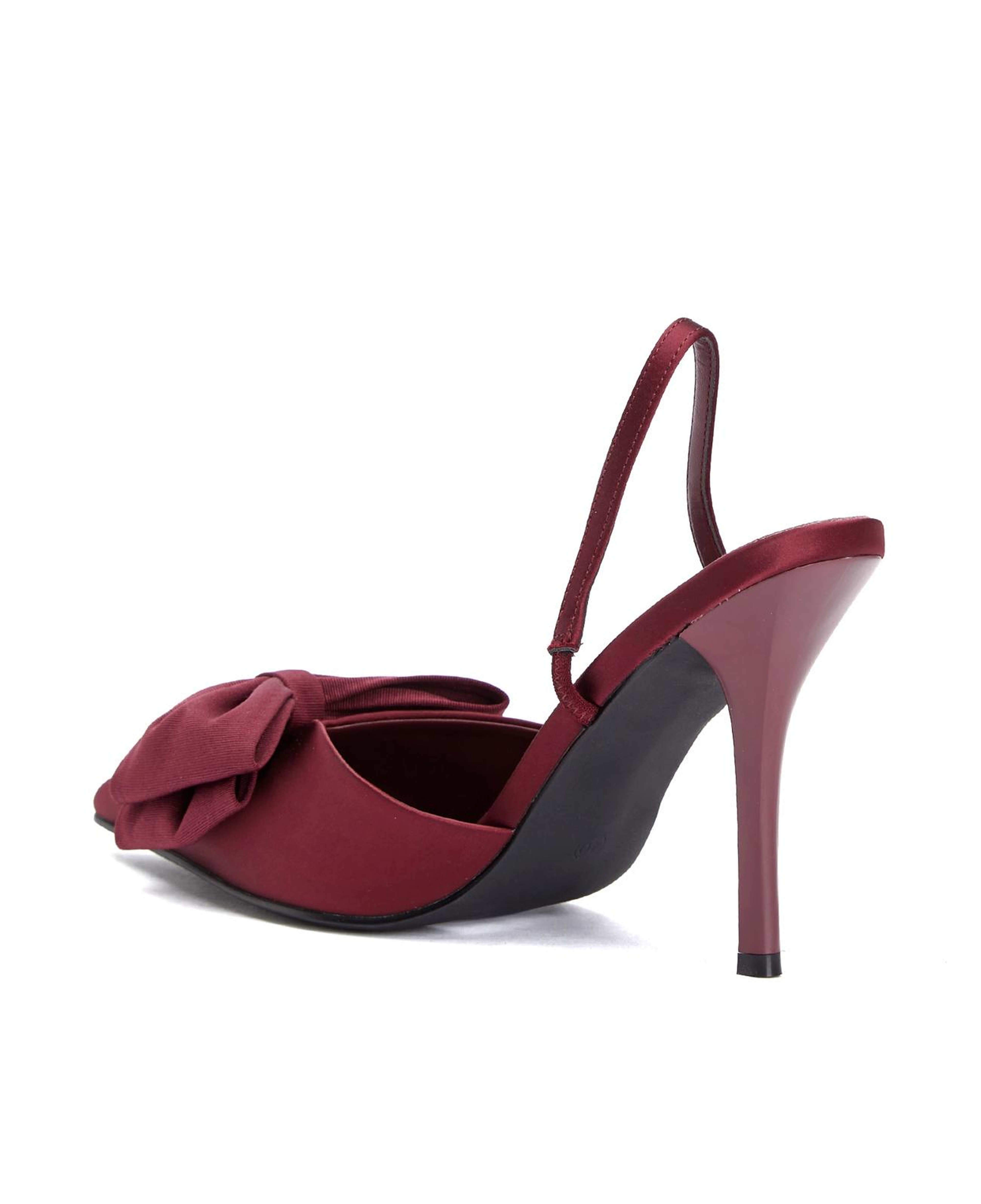 Divarese Kadın Bordo Toka Detaylı Stiletto