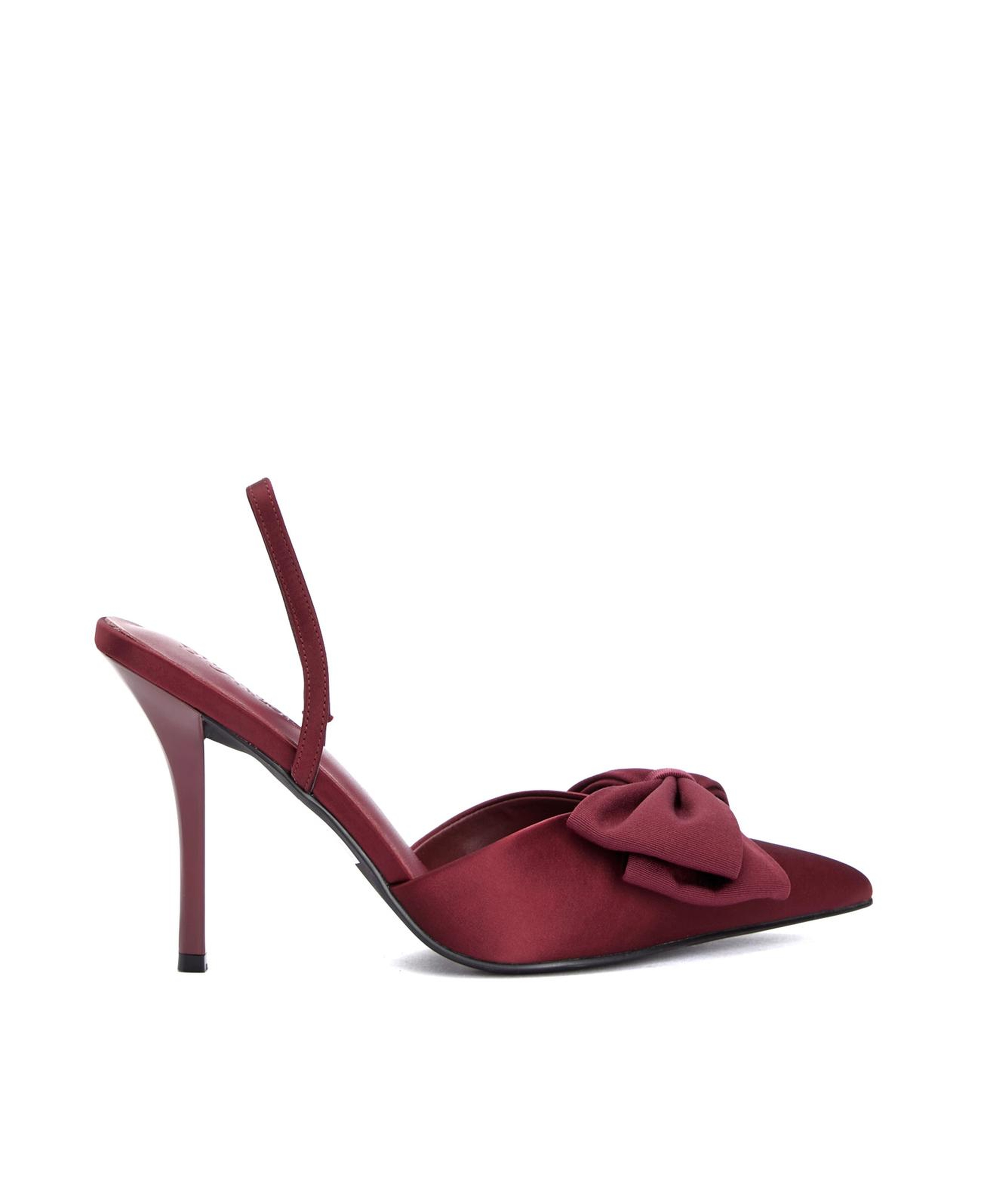Divarese Kadın Bordo Toka Detaylı Stiletto