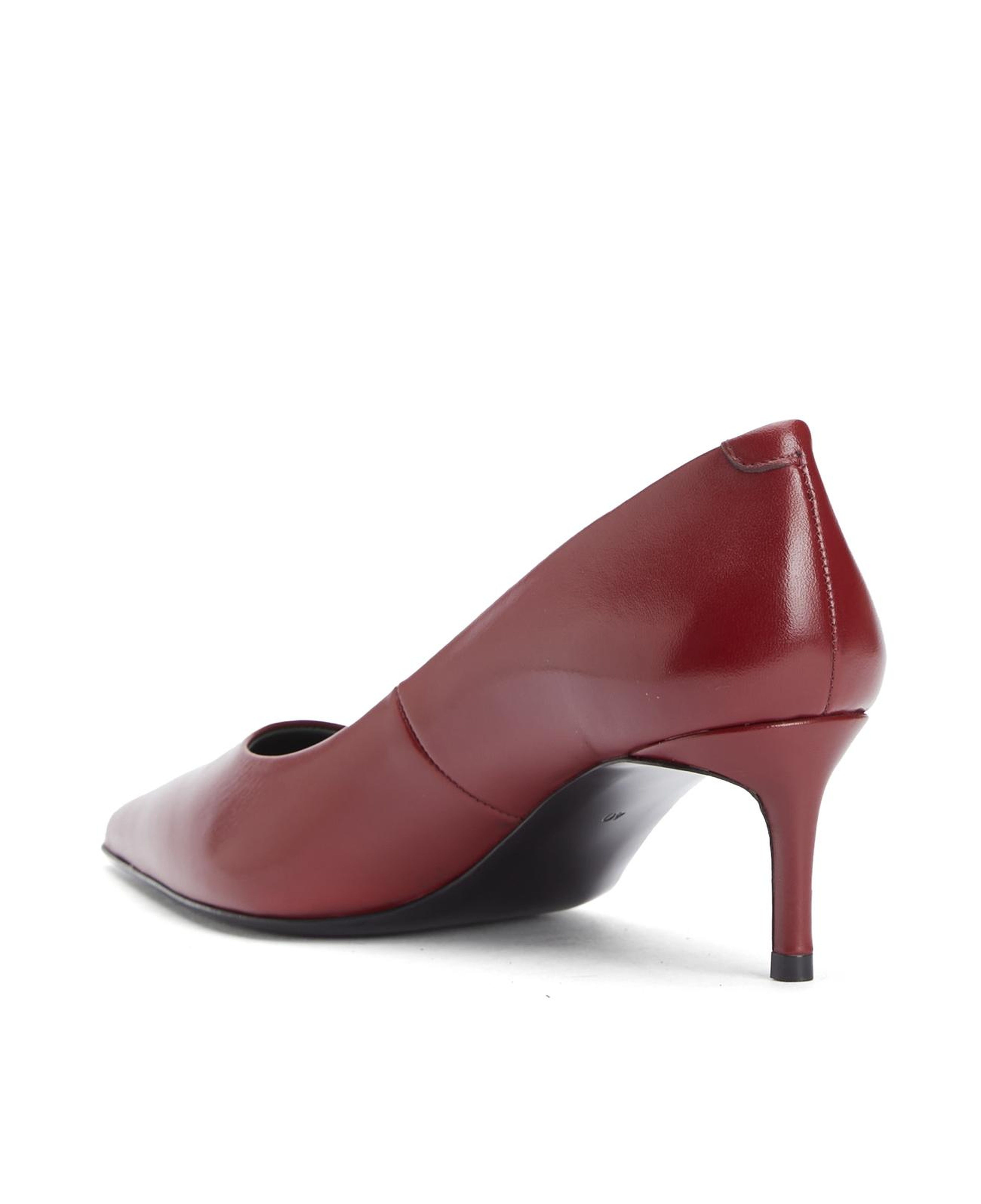George Hogg Kadın Kırmızı Deri Stiletto