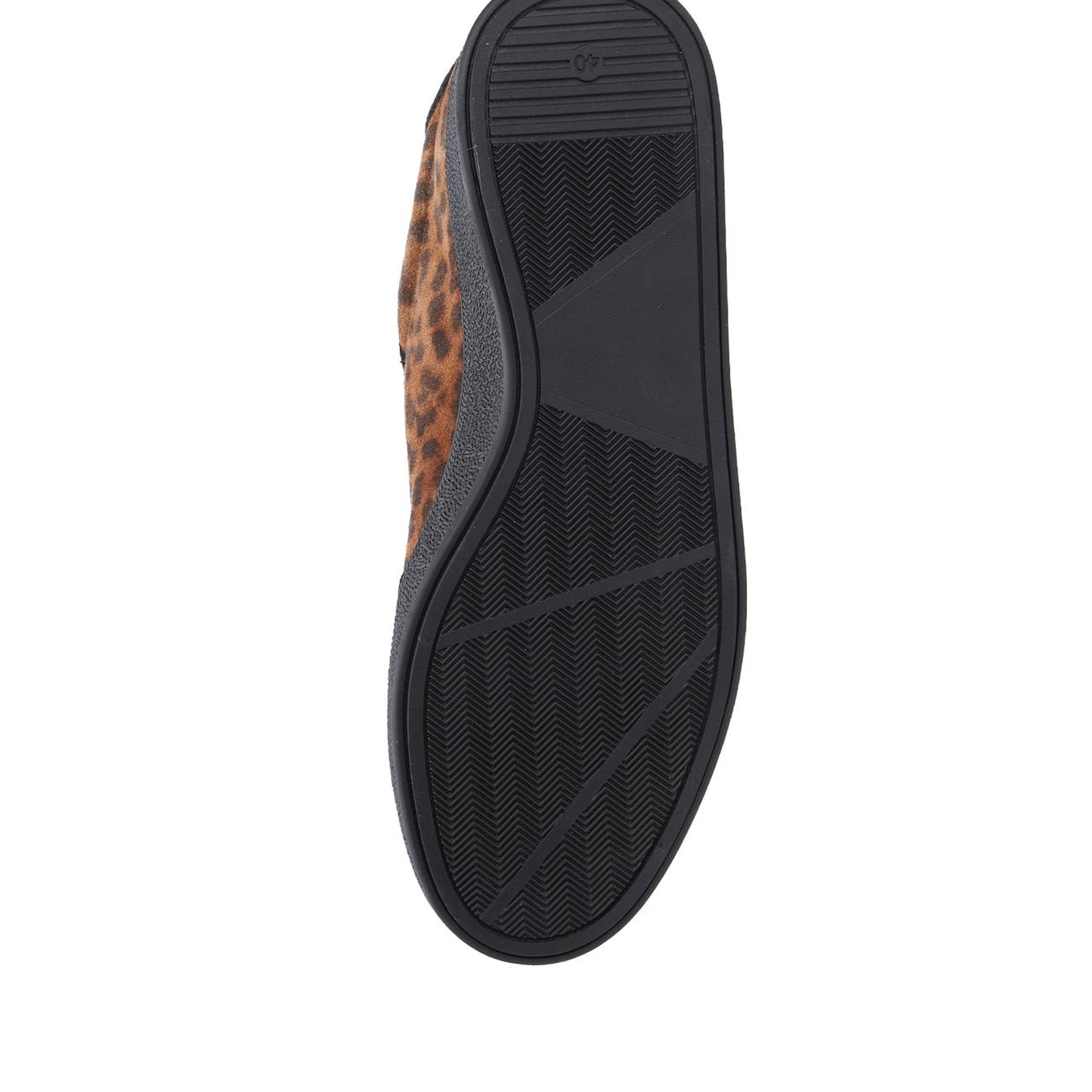 Divarese Kadın Leopar Desenli Süet Sneaker