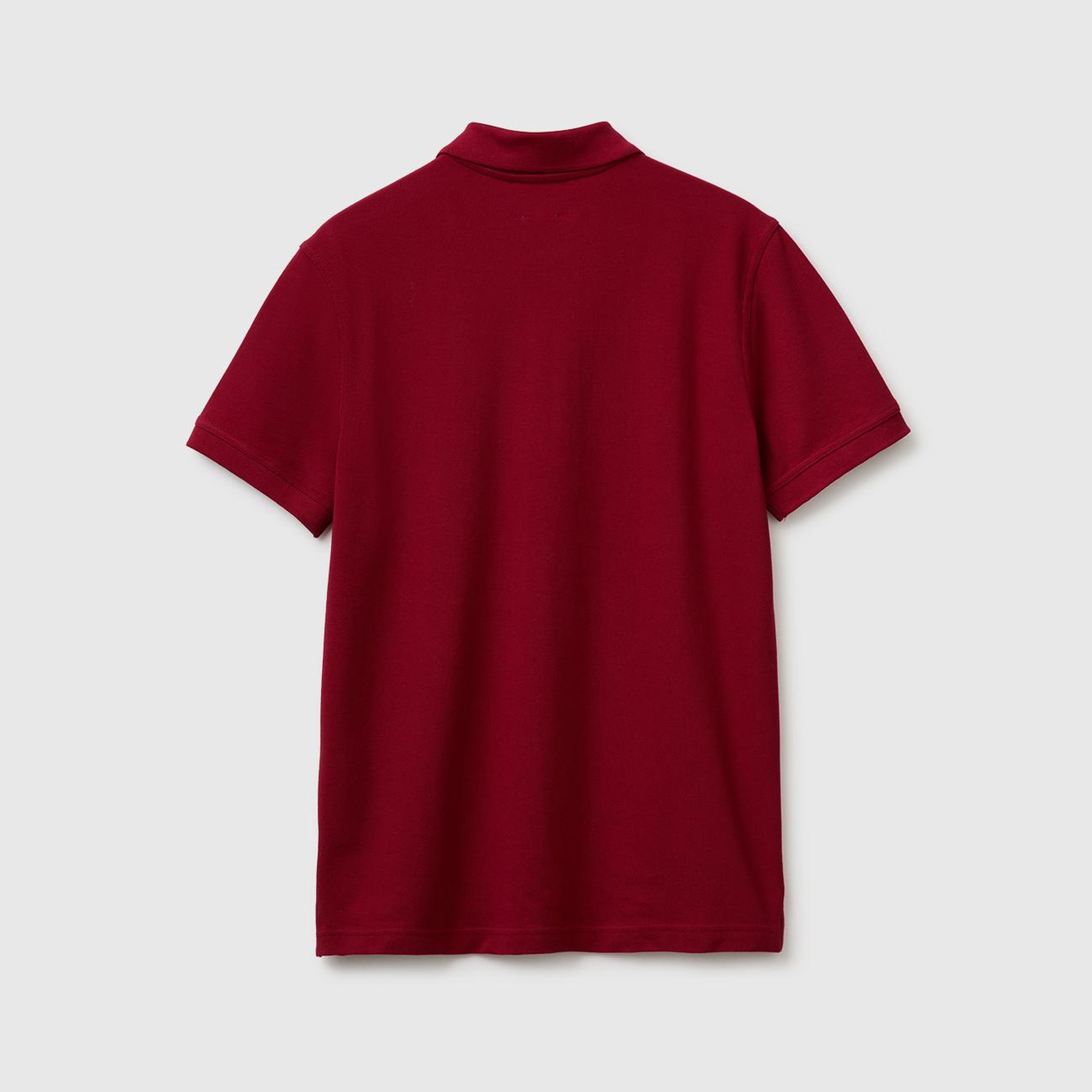 Erkek Bordo Regular Fit Kısa Kollu Polo T-Shirt