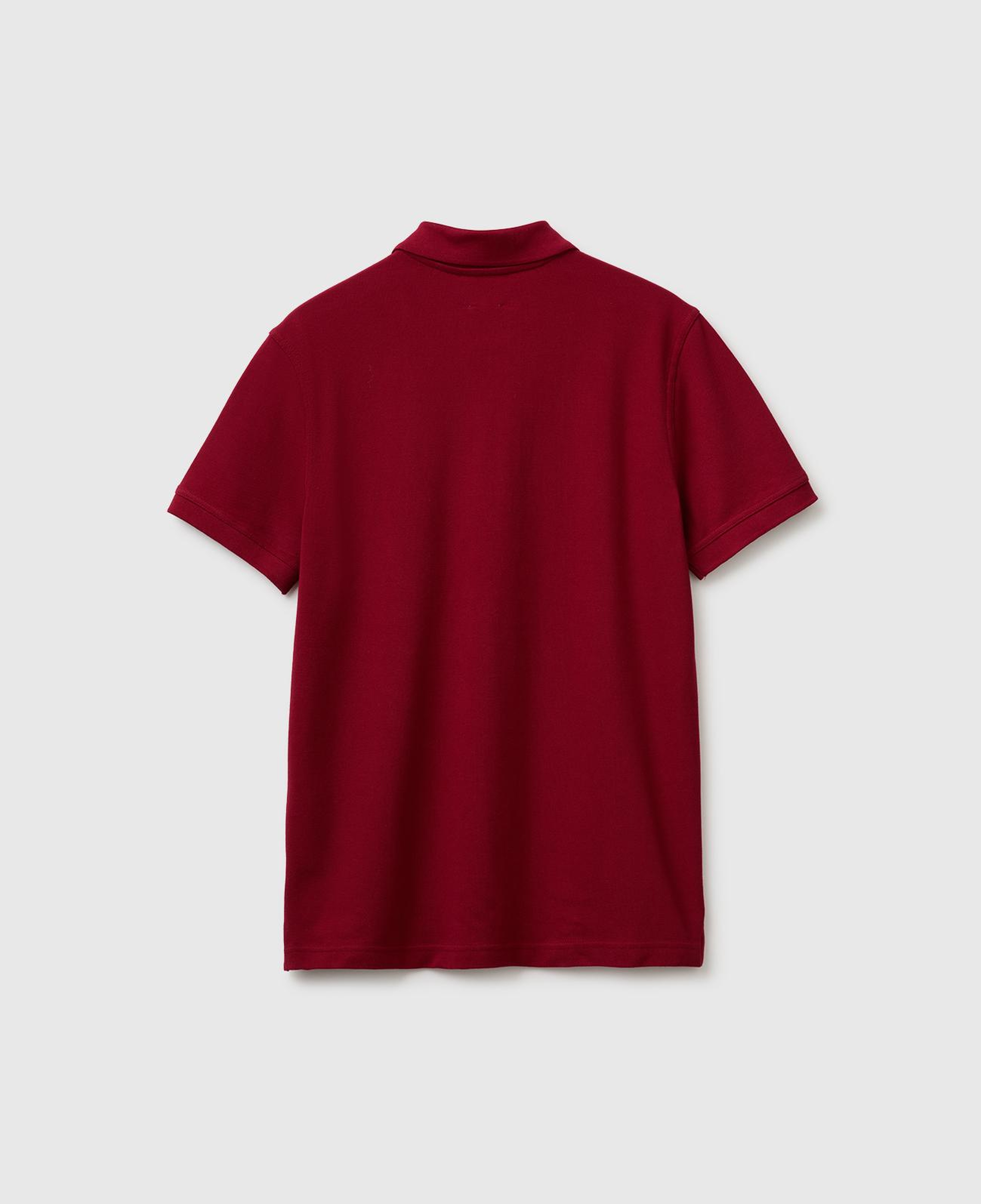 Erkek Bordo Regular Fit Kısa Kollu Polo T-Shirt