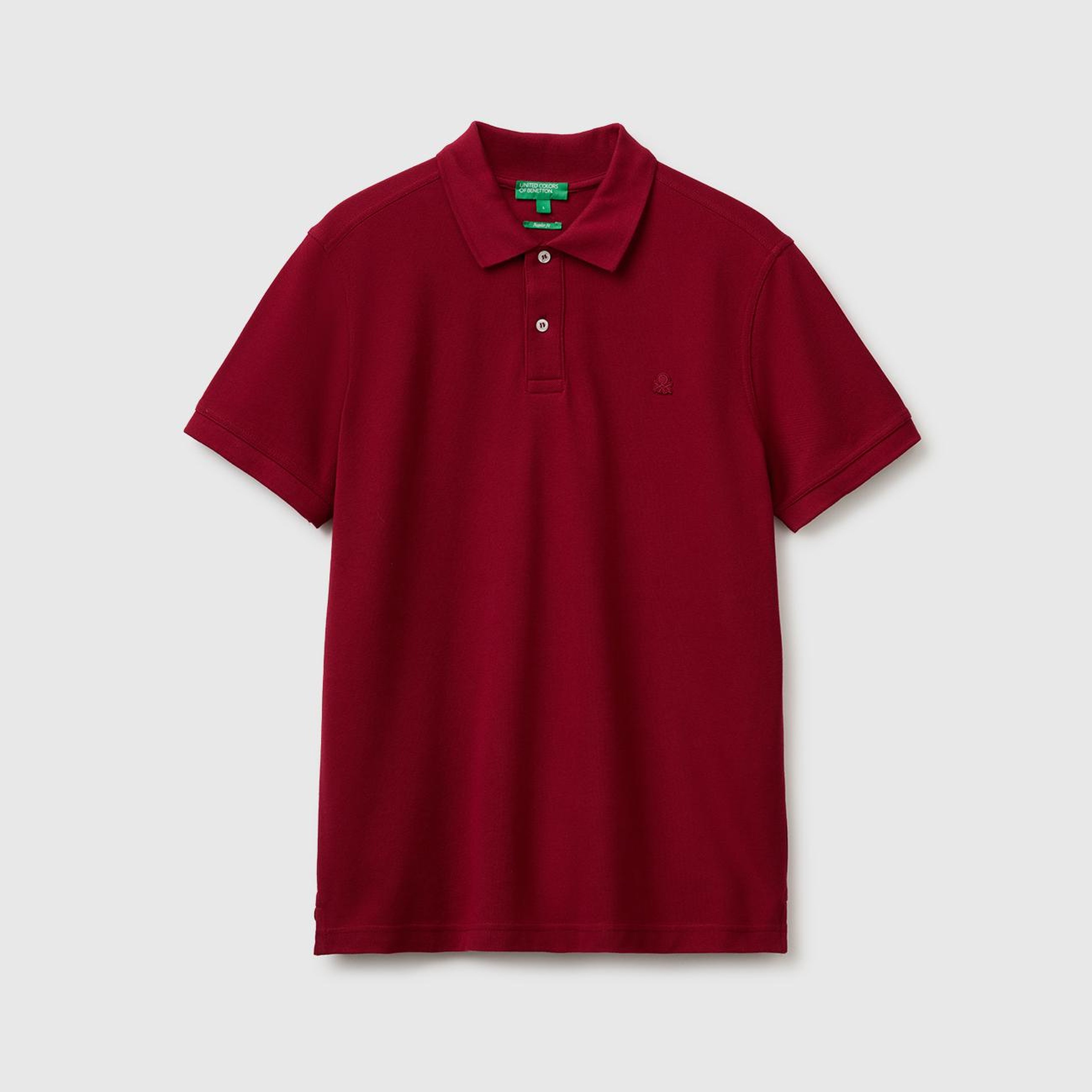 Erkek Bordo Regular Fit Kısa Kollu Polo T-Shirt