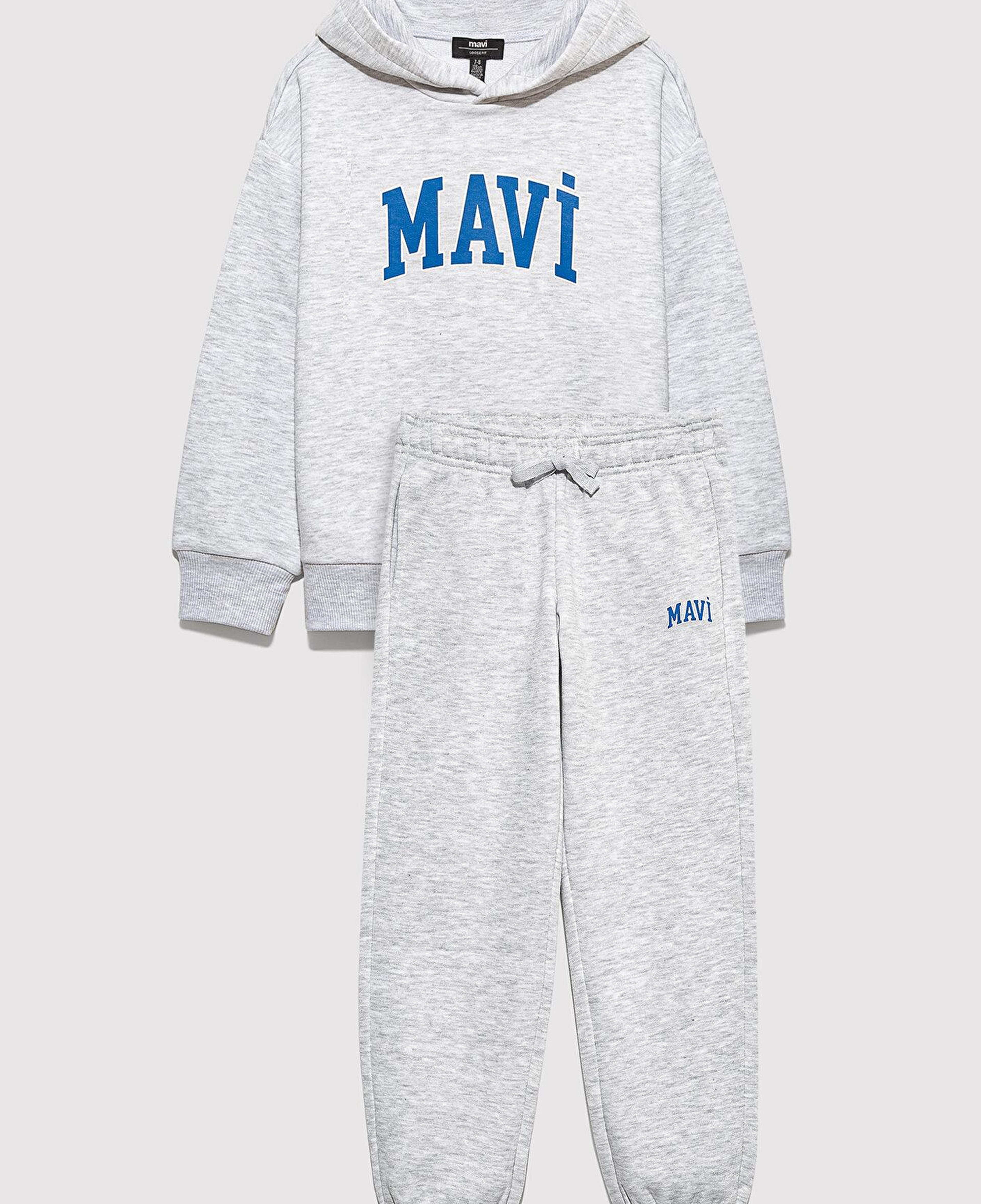 Mavi Mavi Logo Baskılı Gri Eşofman Takımı 6T10004-88467