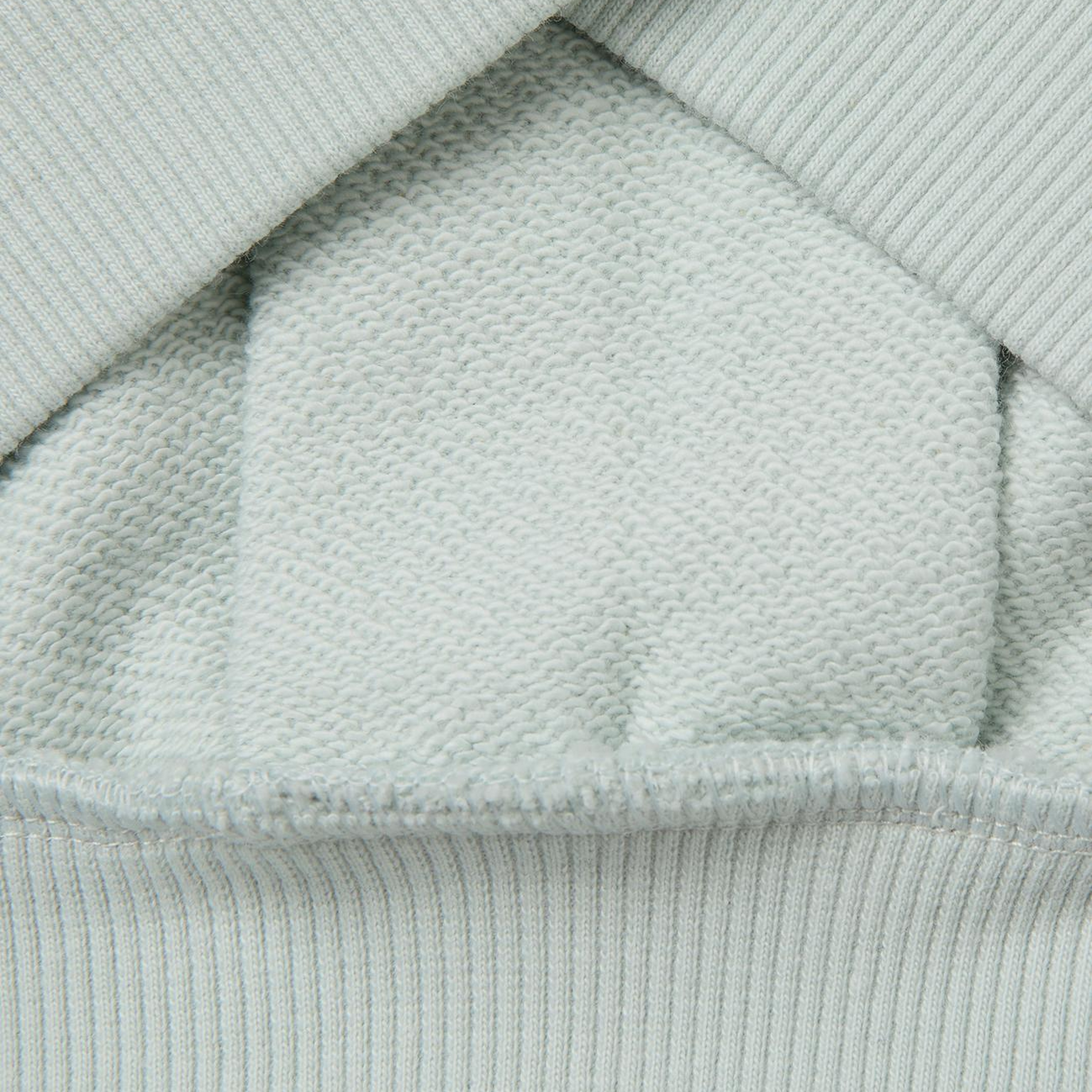 Kız Çocuk Su Yeşili Ribanalı Uzun Kollu Bisiklet Yaka Sweatshirt