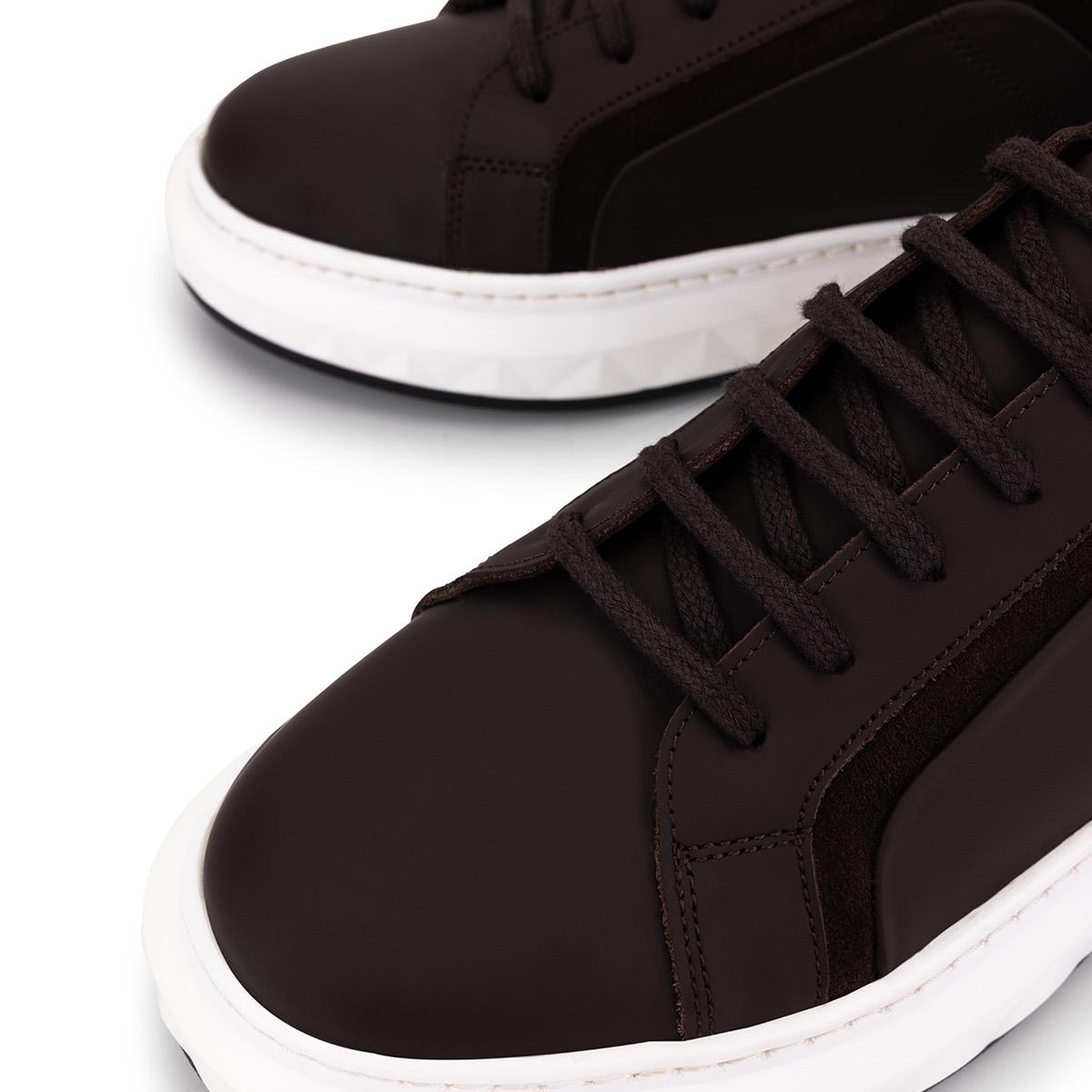 Tamer Tanca Erkek Hakiki Deri Kahverengi Sneakers & Spor Ayakkabı