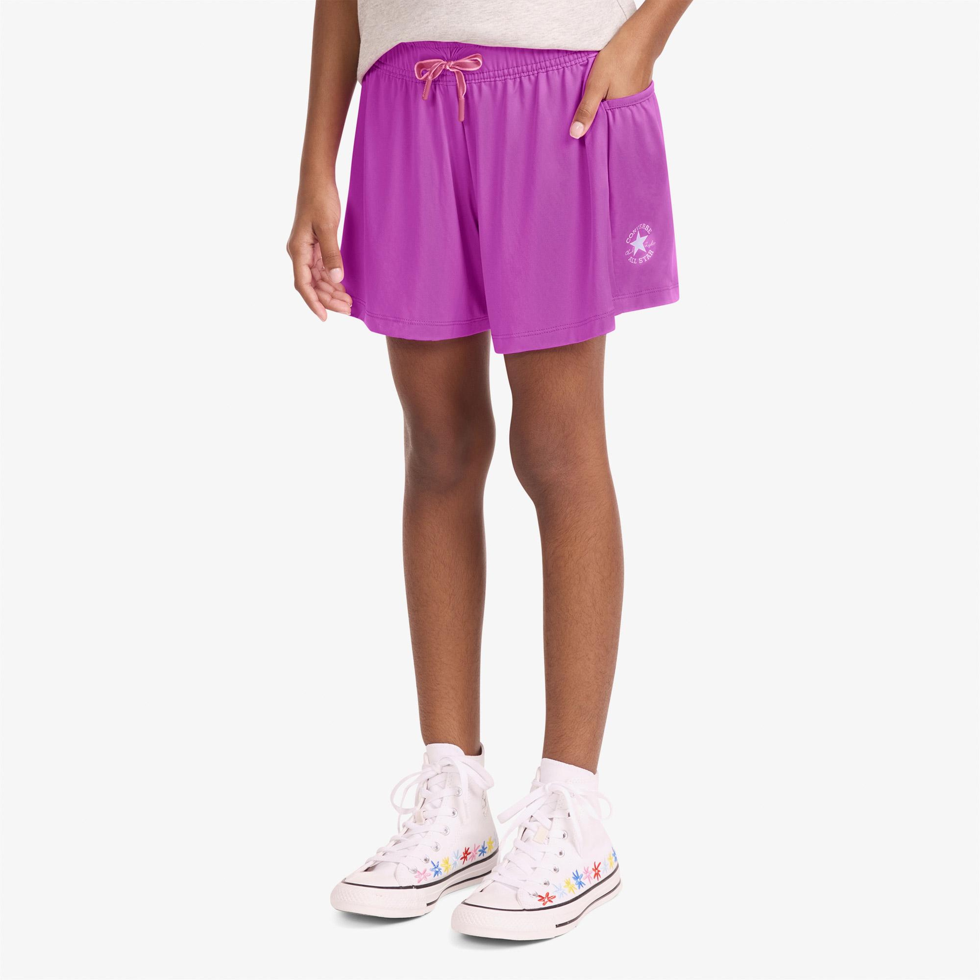 Converse Çocuk Dri-FIT Pembe Şort