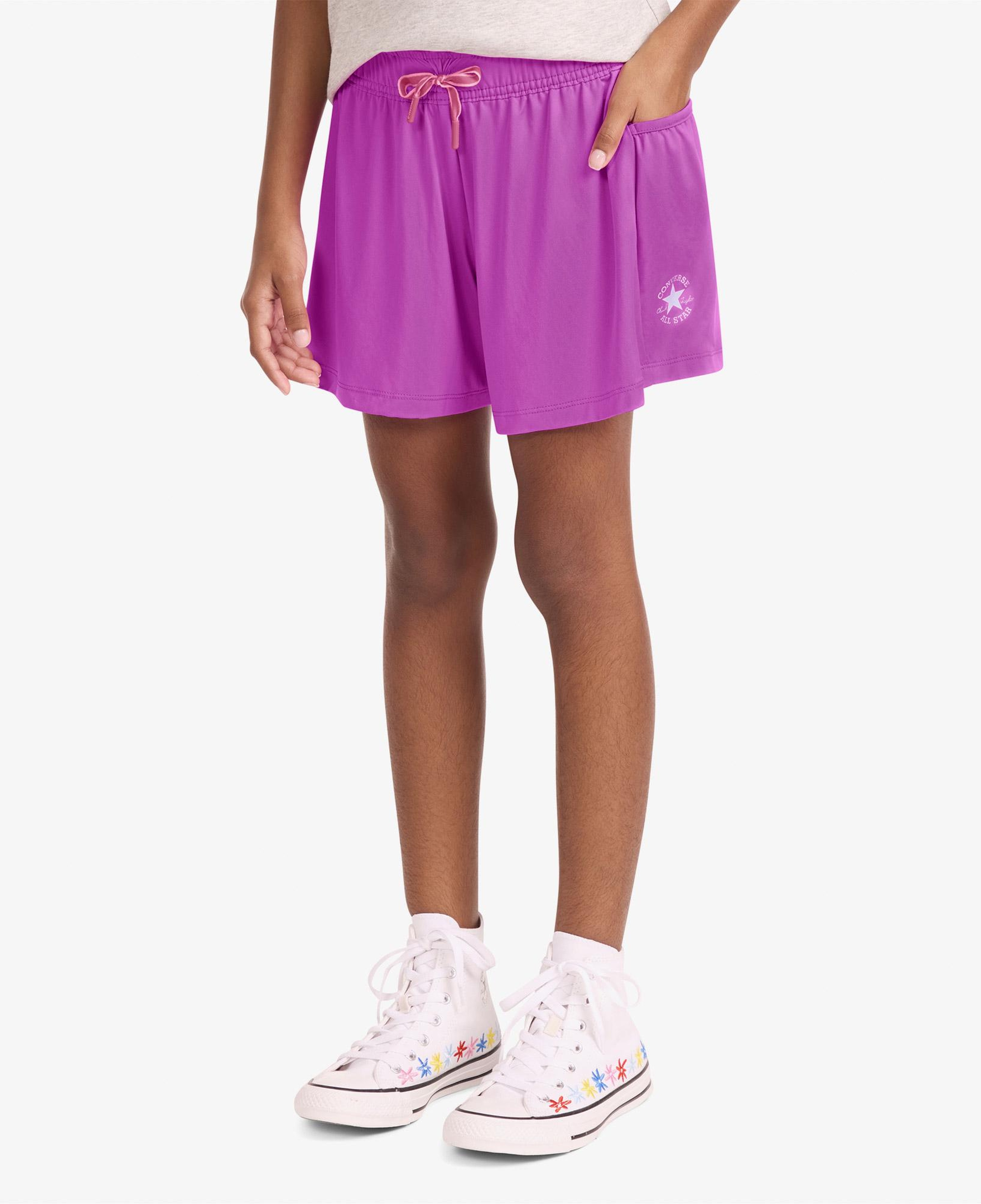 Converse Çocuk Dri-FIT Pembe Şort