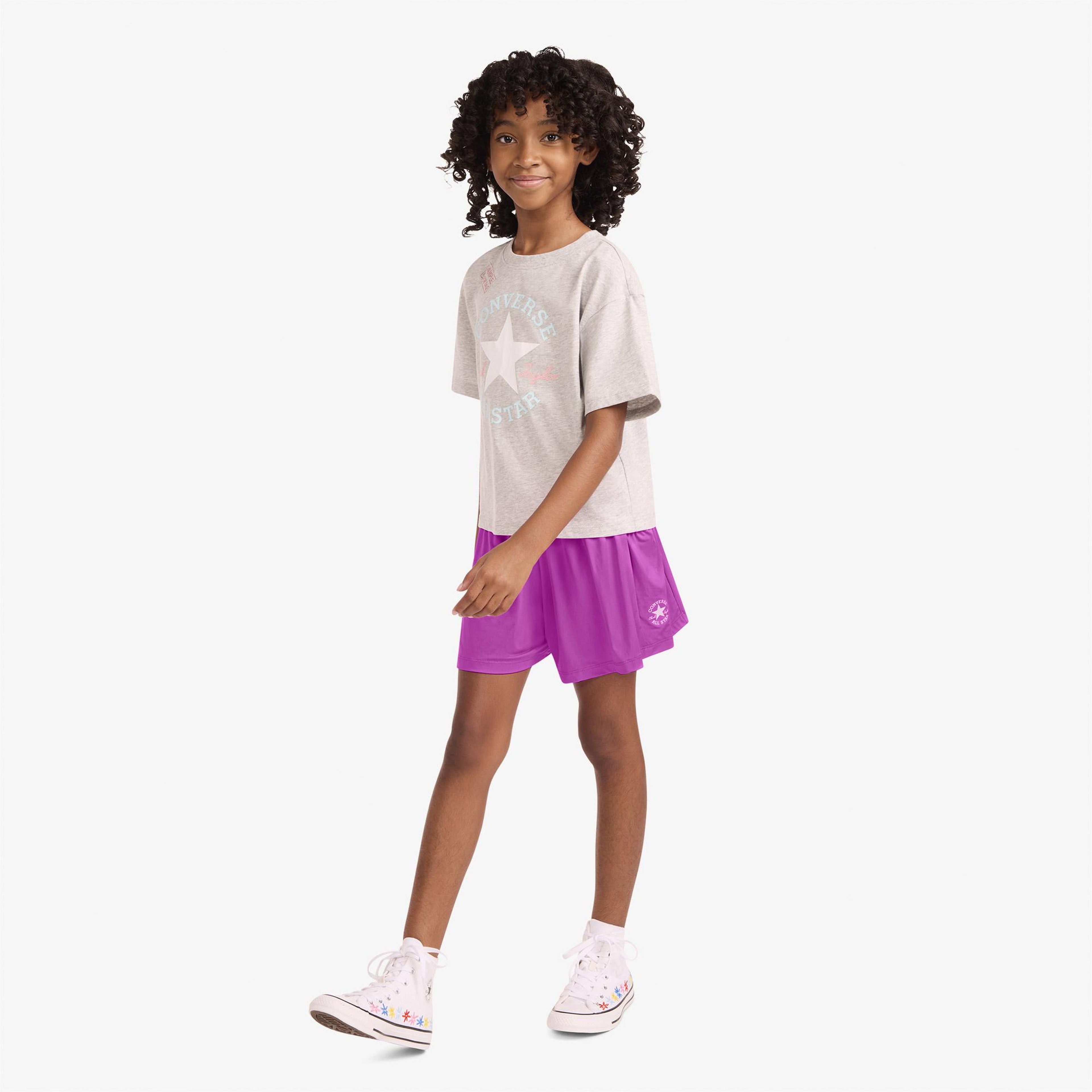Converse Çocuk Dri-FIT Pembe Şort