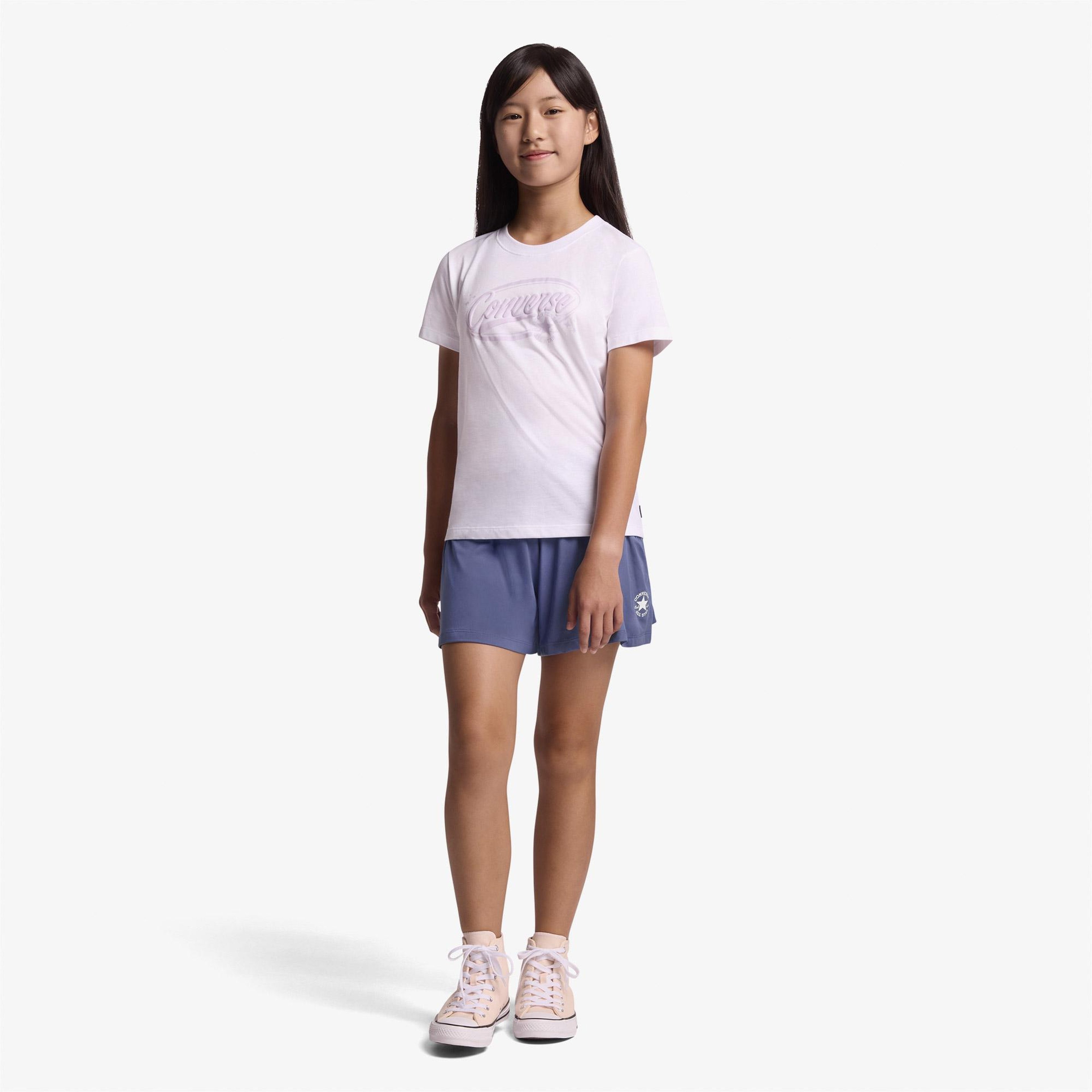 Converse Çocuk Dri-FIT Mor Şort