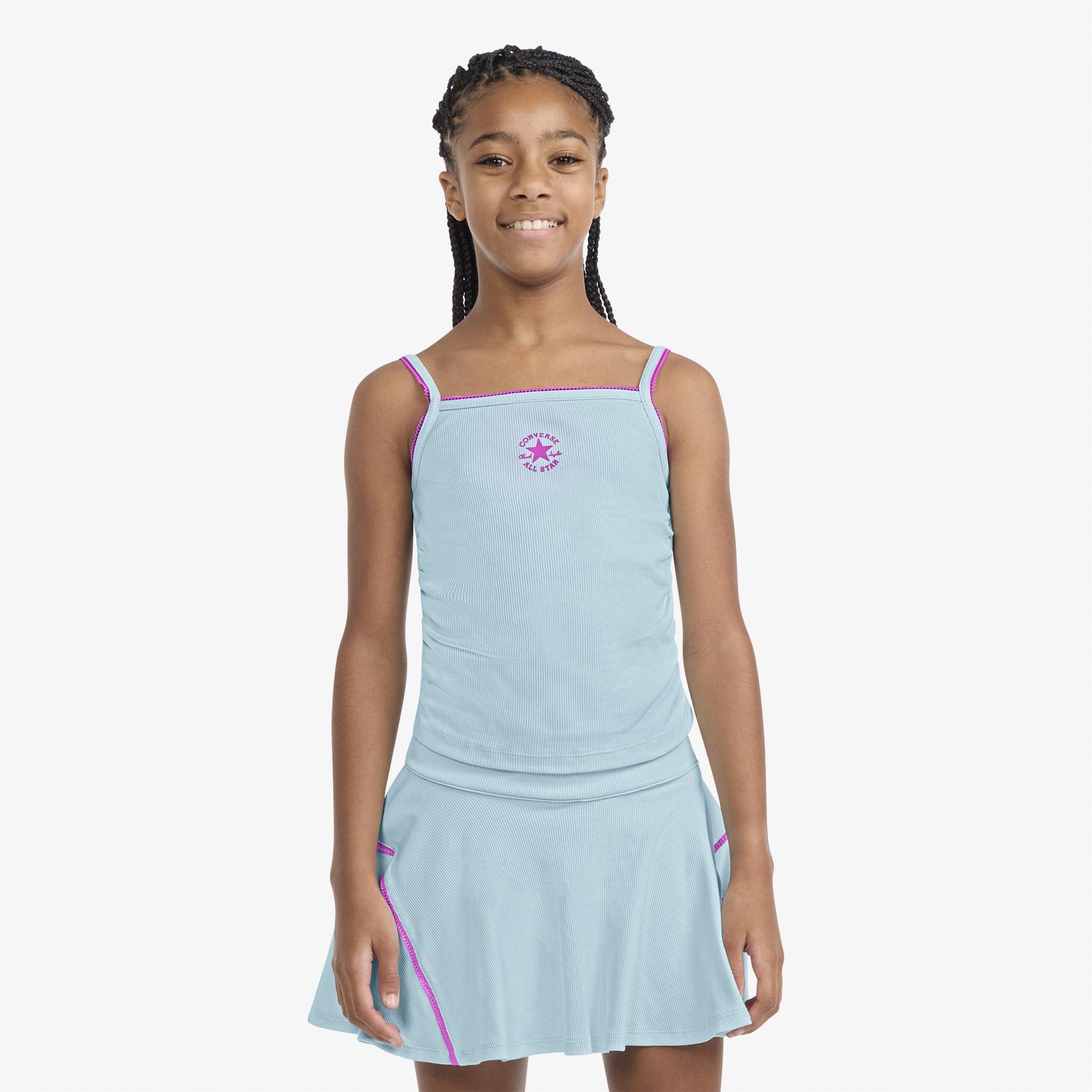 Converse Çocuk Dri-FIT Mavi T-Shirt