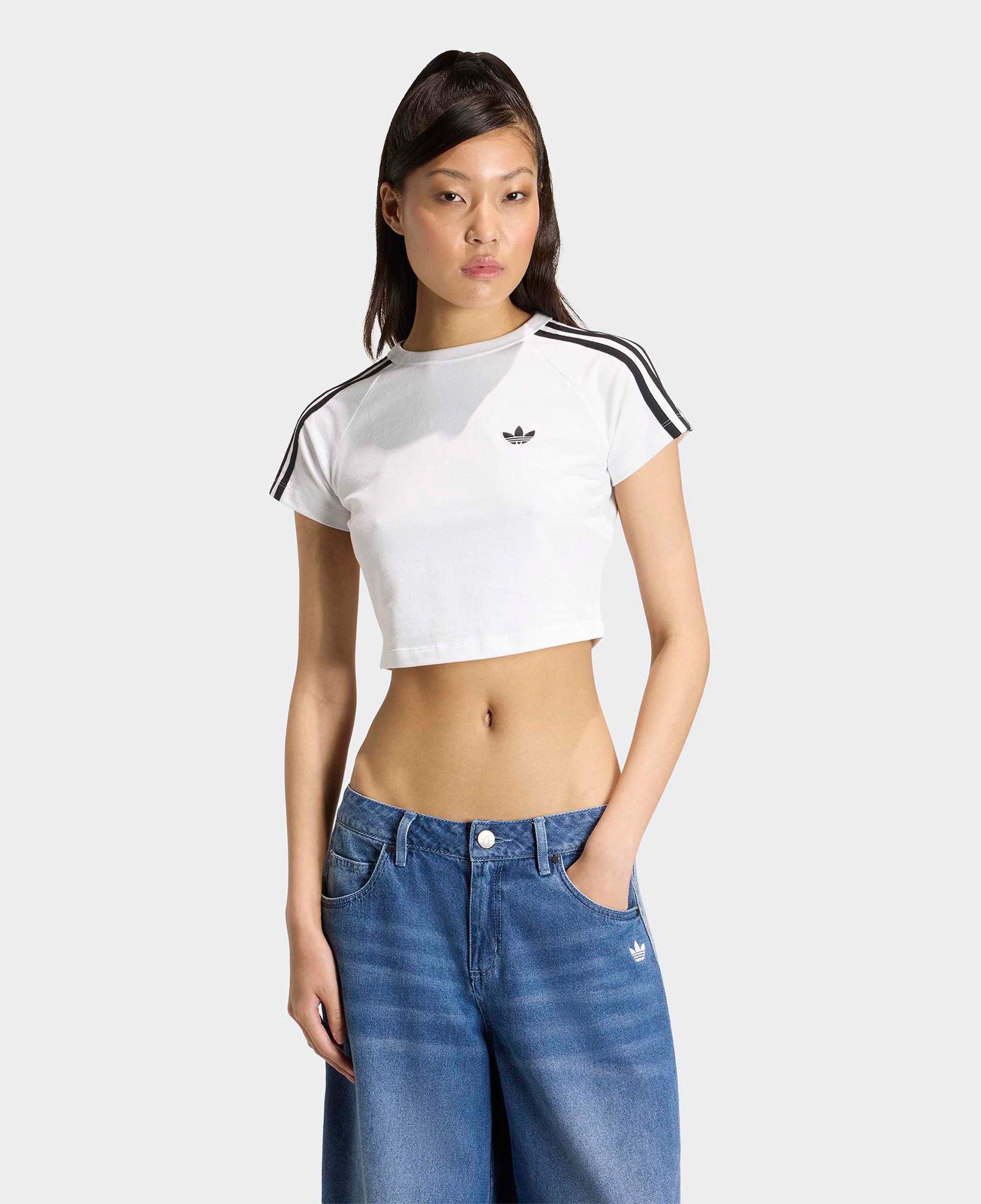 adidas Superstar Track Baby Kadın Beyaz T-Shirt