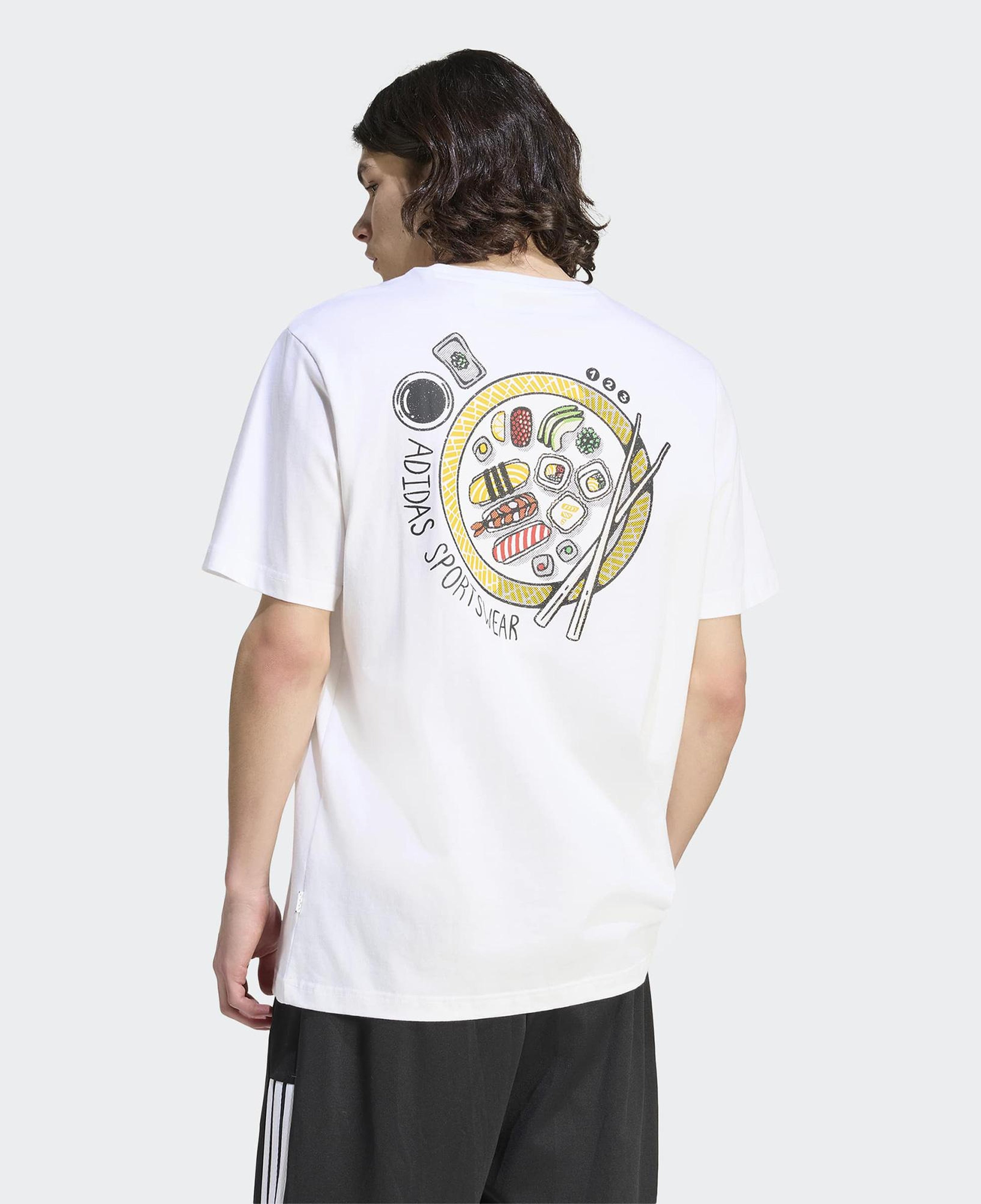 adidas Sushi T Erkek Beyaz T-Shirt