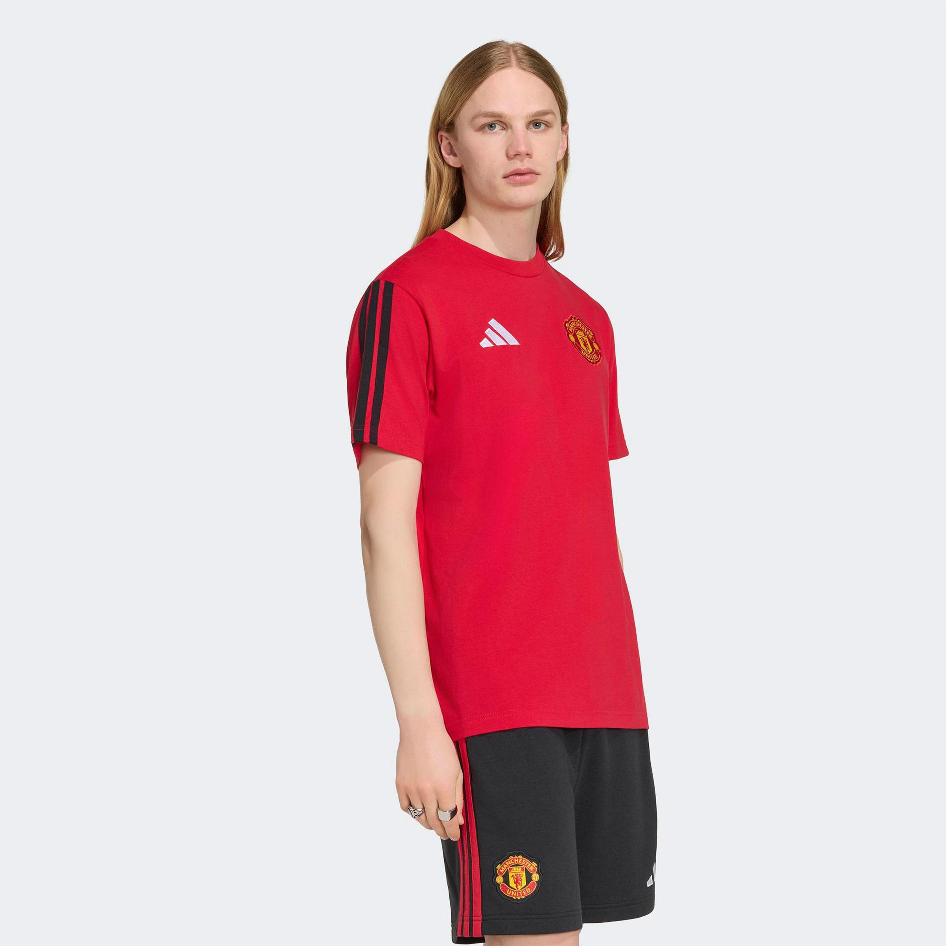 adidas Manchester United Dna Erkek Kırmızı T-Shirt