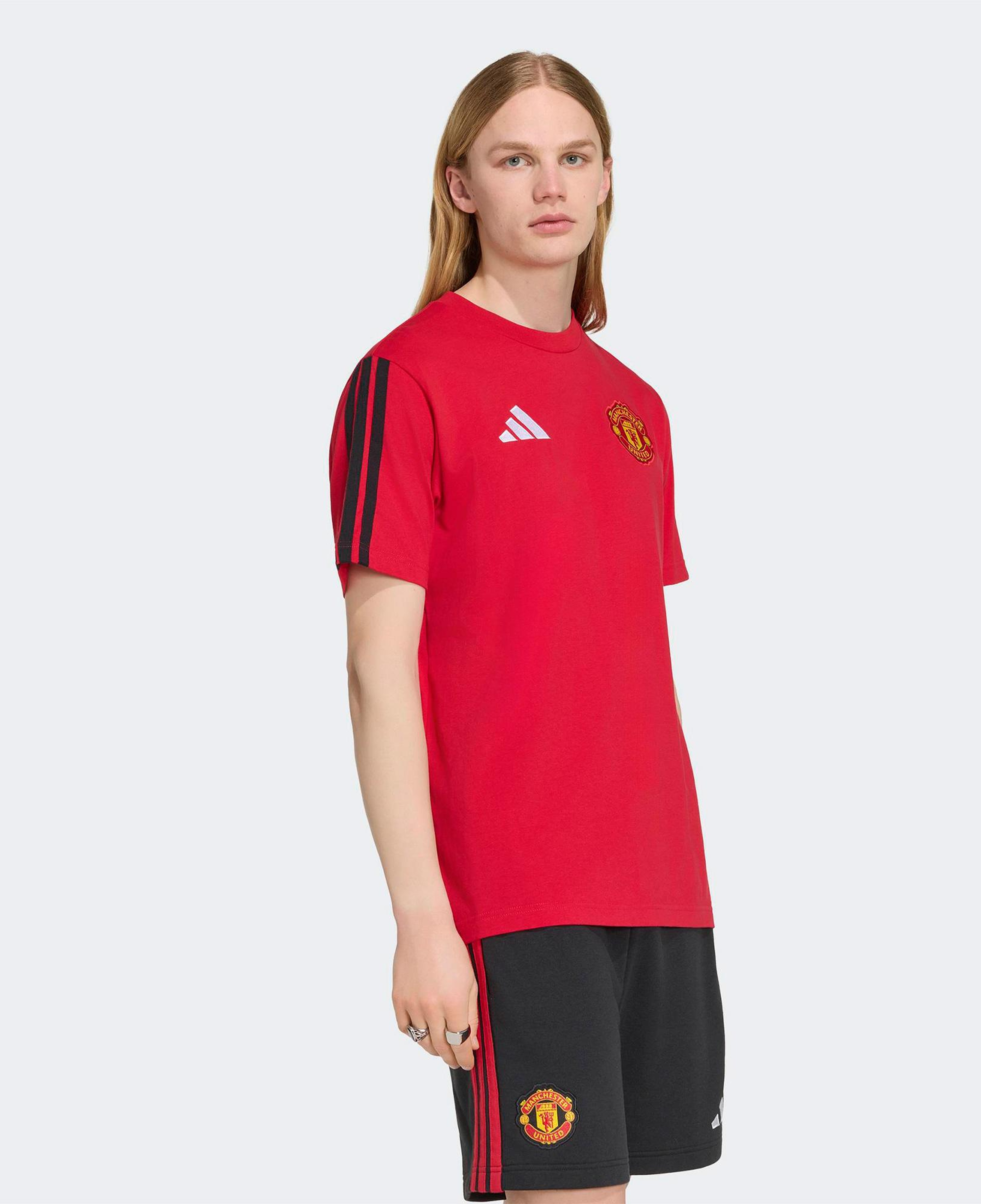 adidas Manchester United Dna Erkek Kırmızı T-Shirt