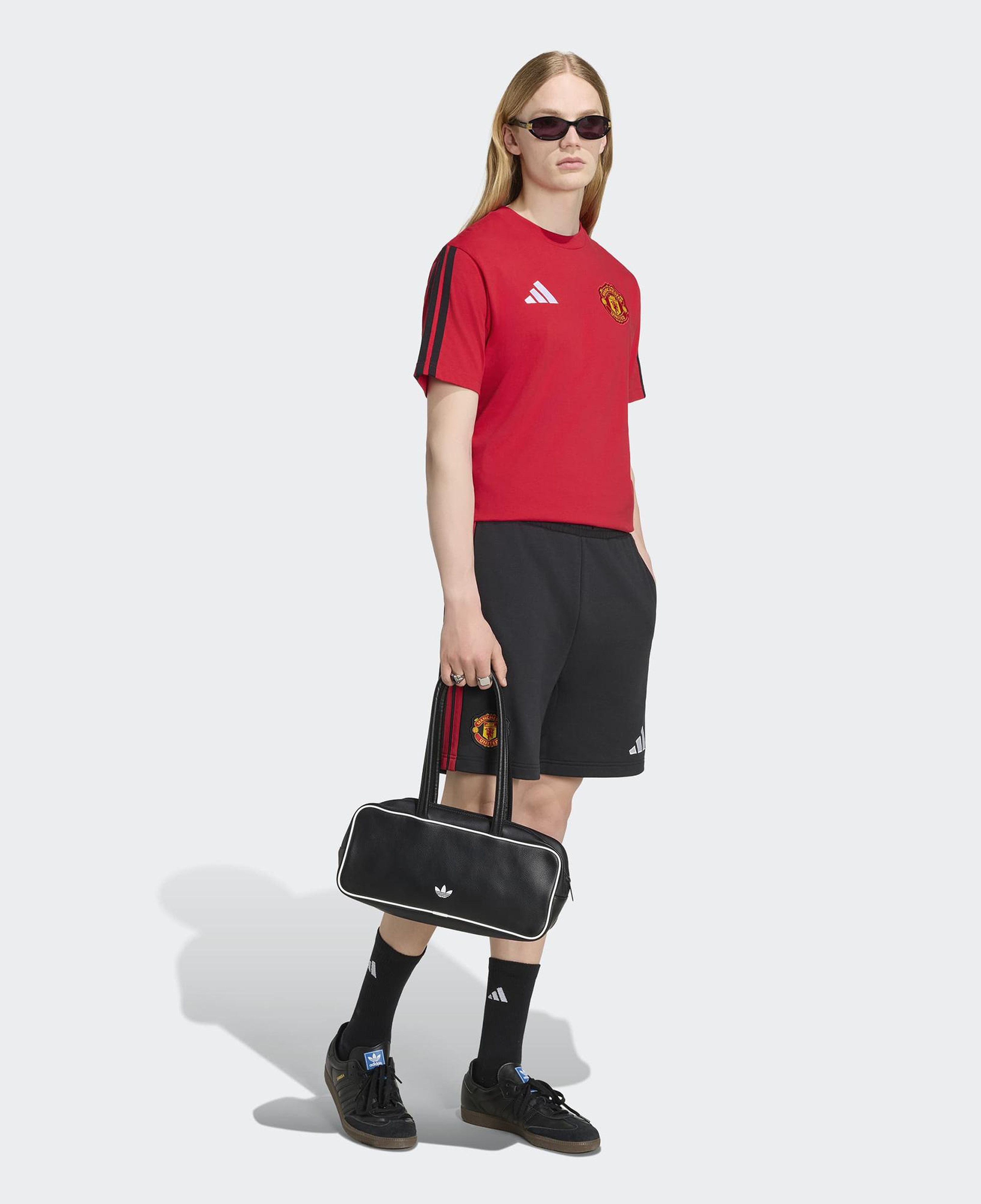 adidas Manchester United Dna Erkek Kırmızı T-Shirt