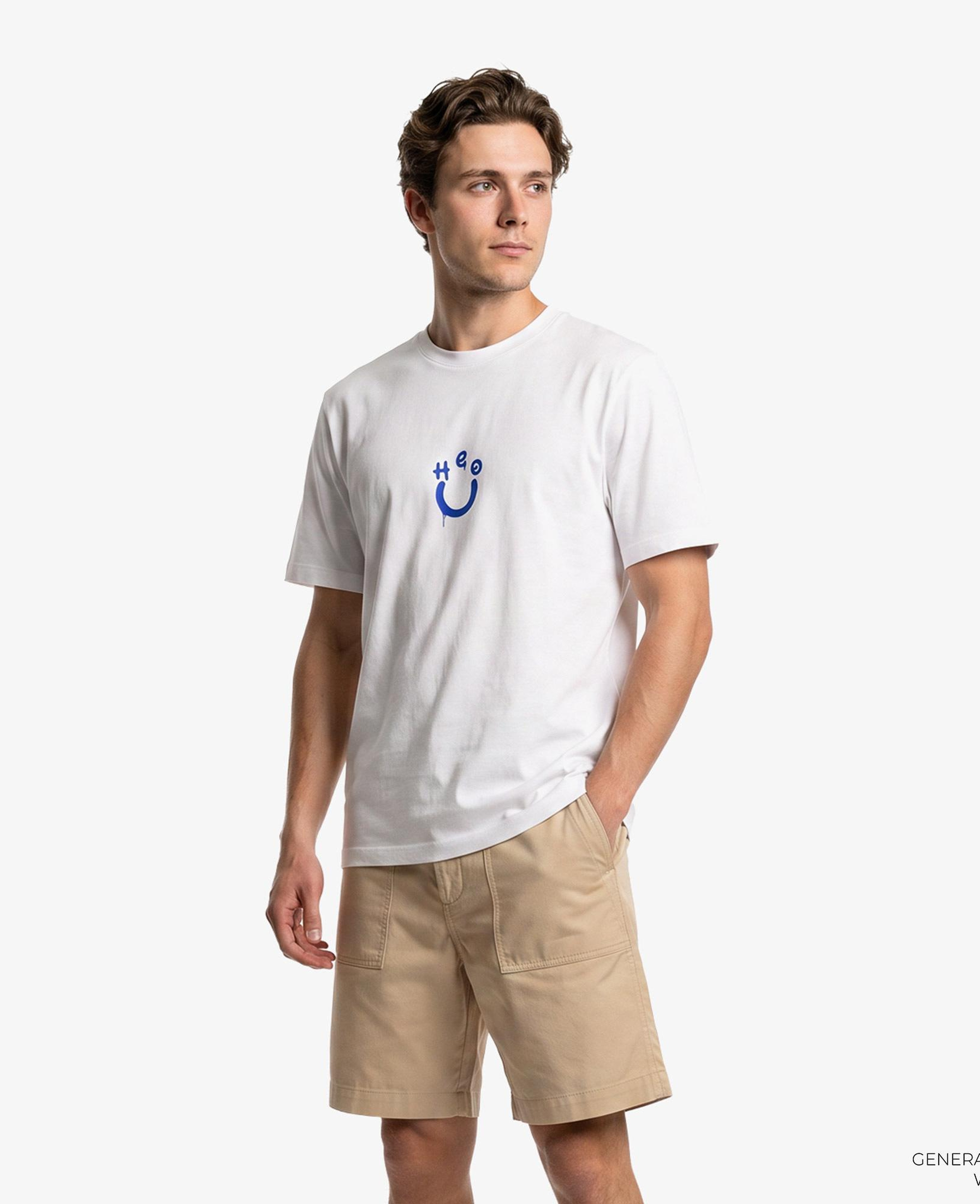 Hugo Norizom Erkek Beyaz T-Shirt