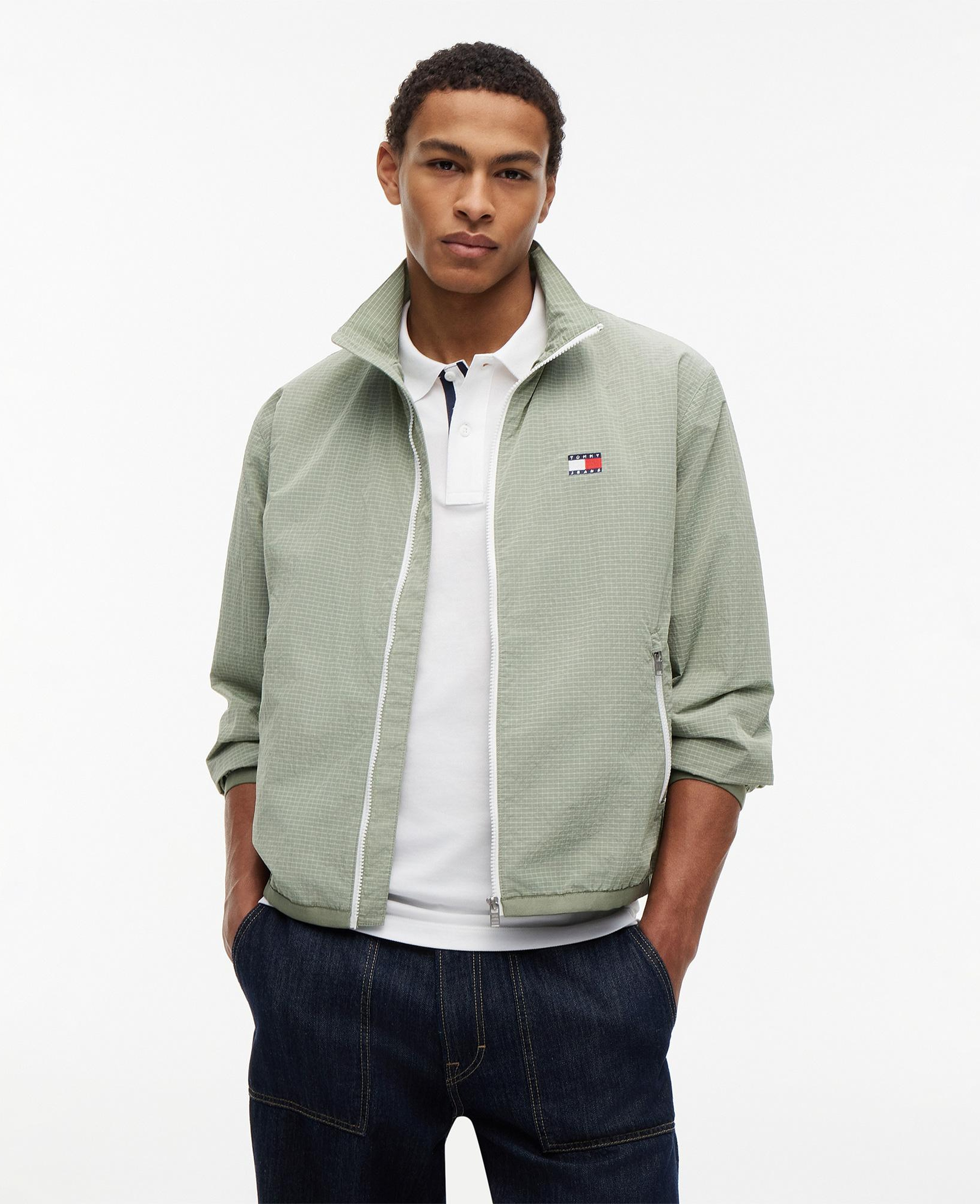 Tommy Hilfiger Ripstop Essential Erkek Yeşil Ceket