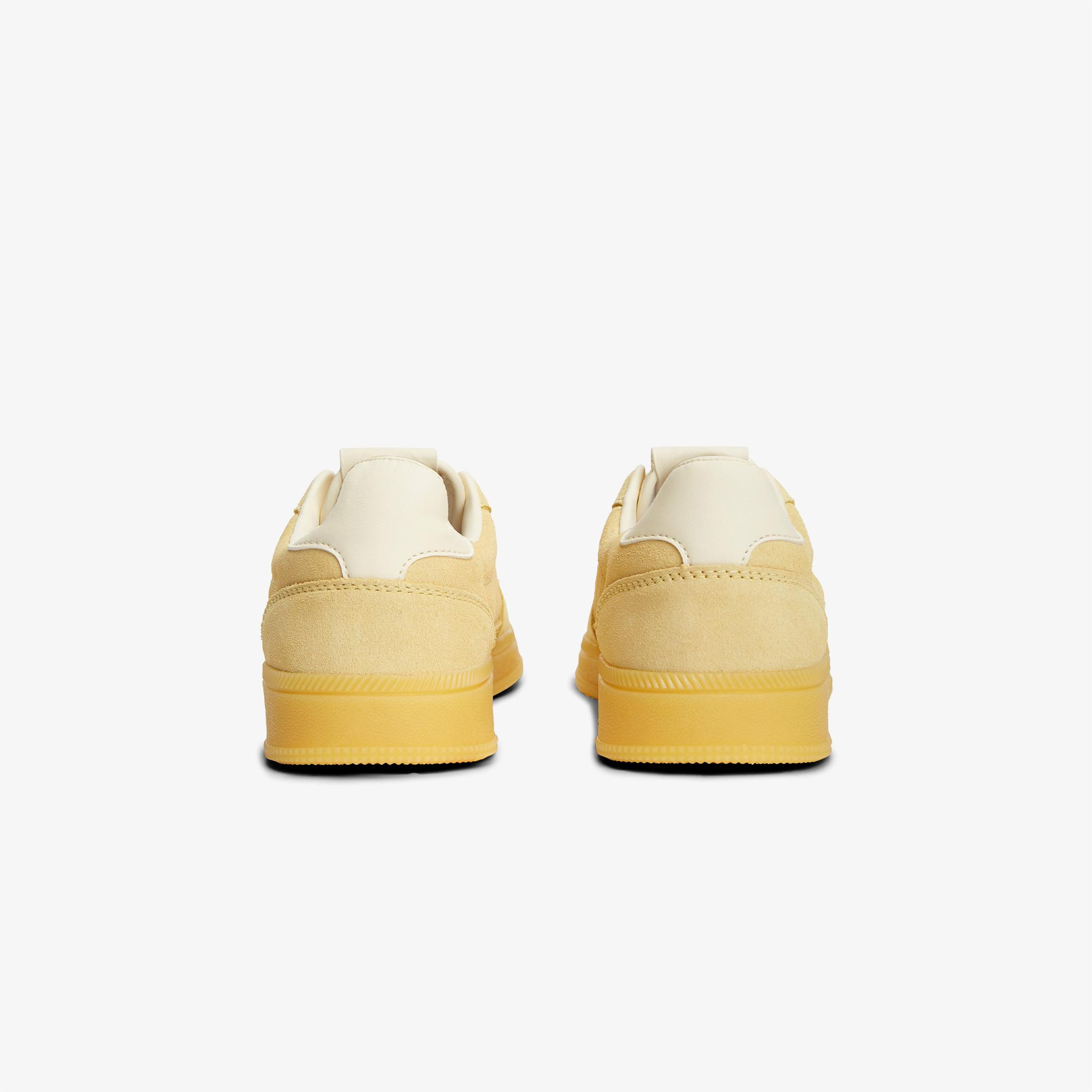 Tommy Hilfiger The Greenwich Edge Suede Kadın Sarı Spor Ayakkabı