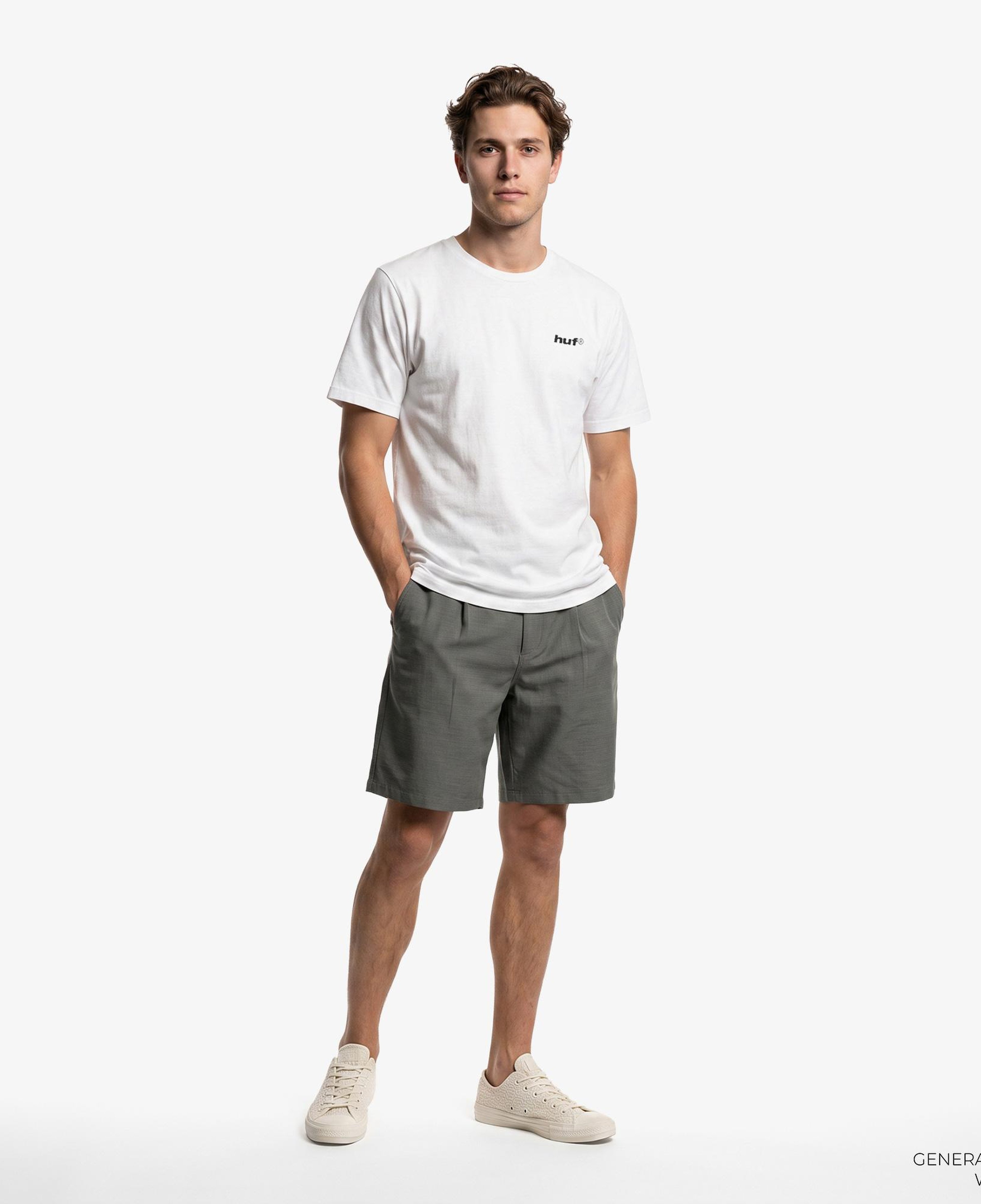 Huf Gimme The Loot SS Tee Erkek Beyaz T-Shirt