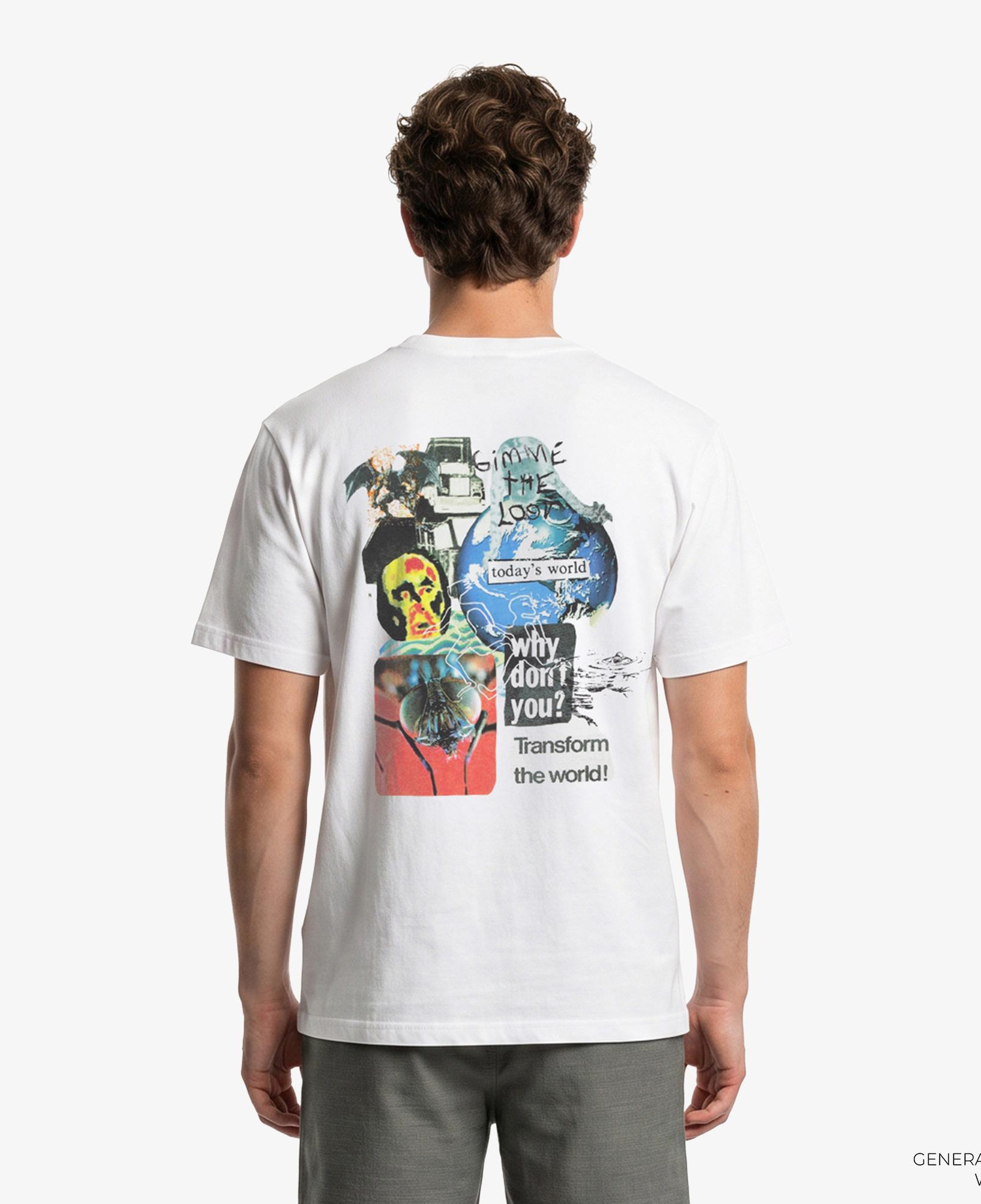 Huf Gimme The Loot SS Tee Erkek Beyaz T-Shirt