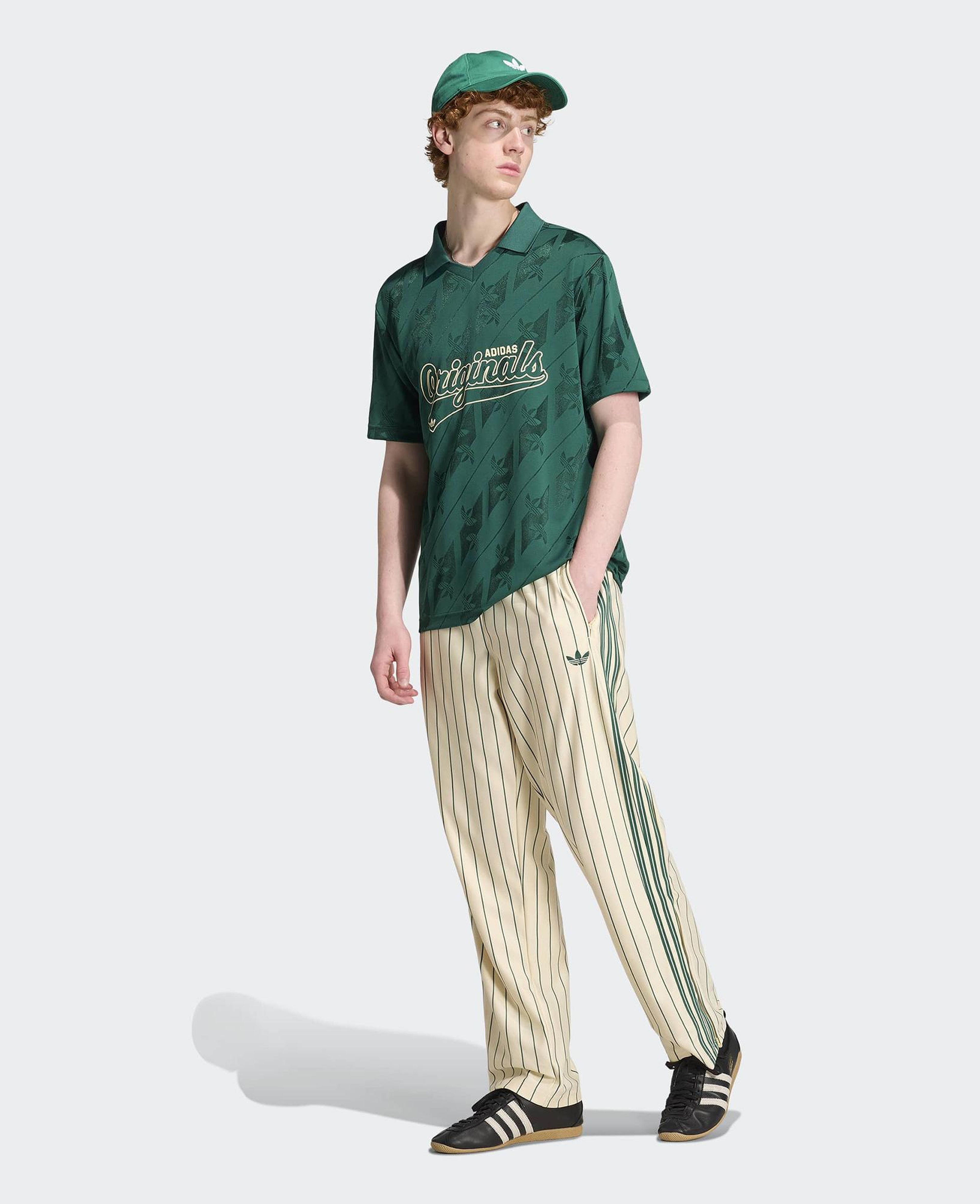 adidas Jacquard Originals Erkek Yeşil T-Shirt