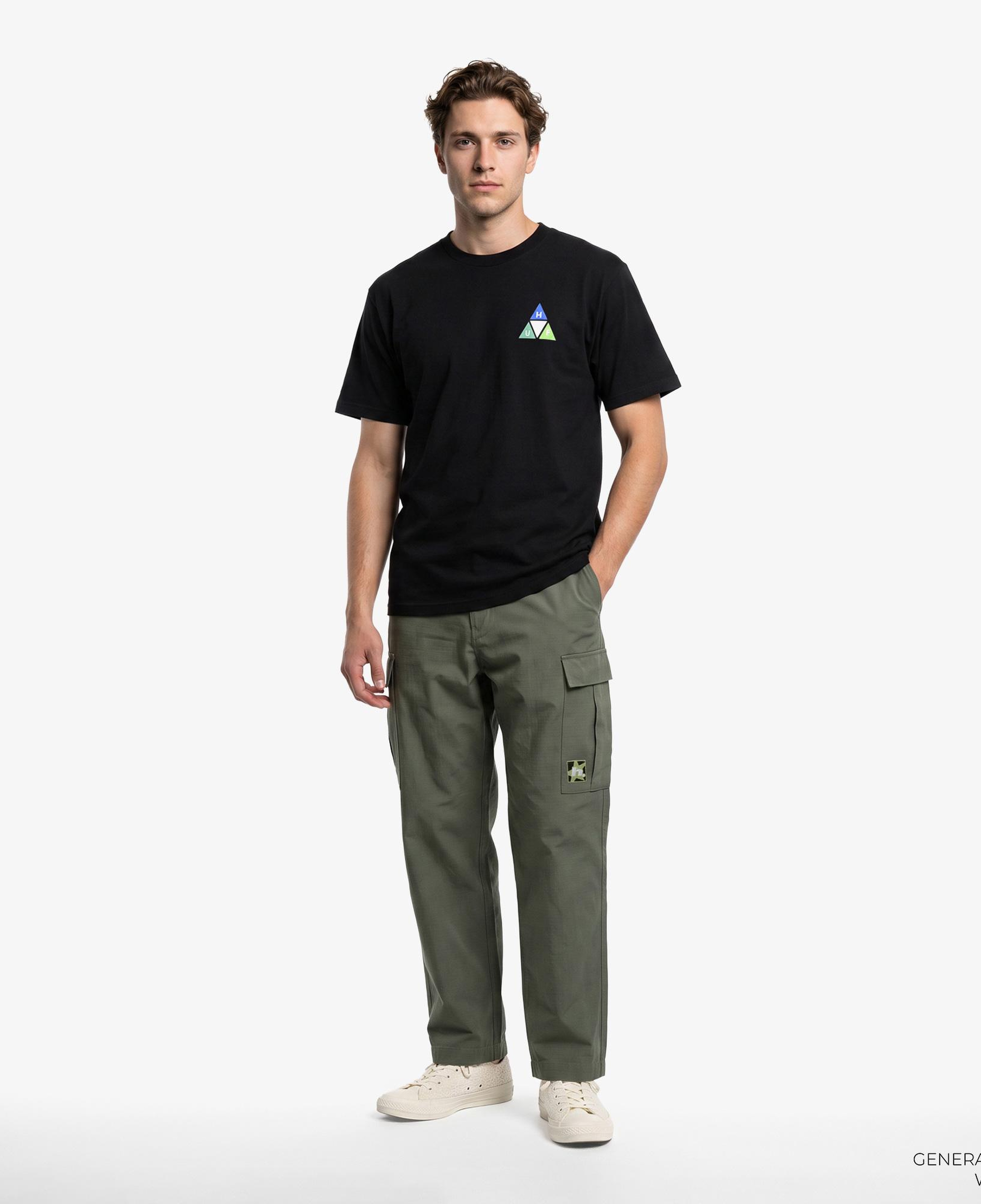 Huf Prism TT Erkek Siyah T-Shirt