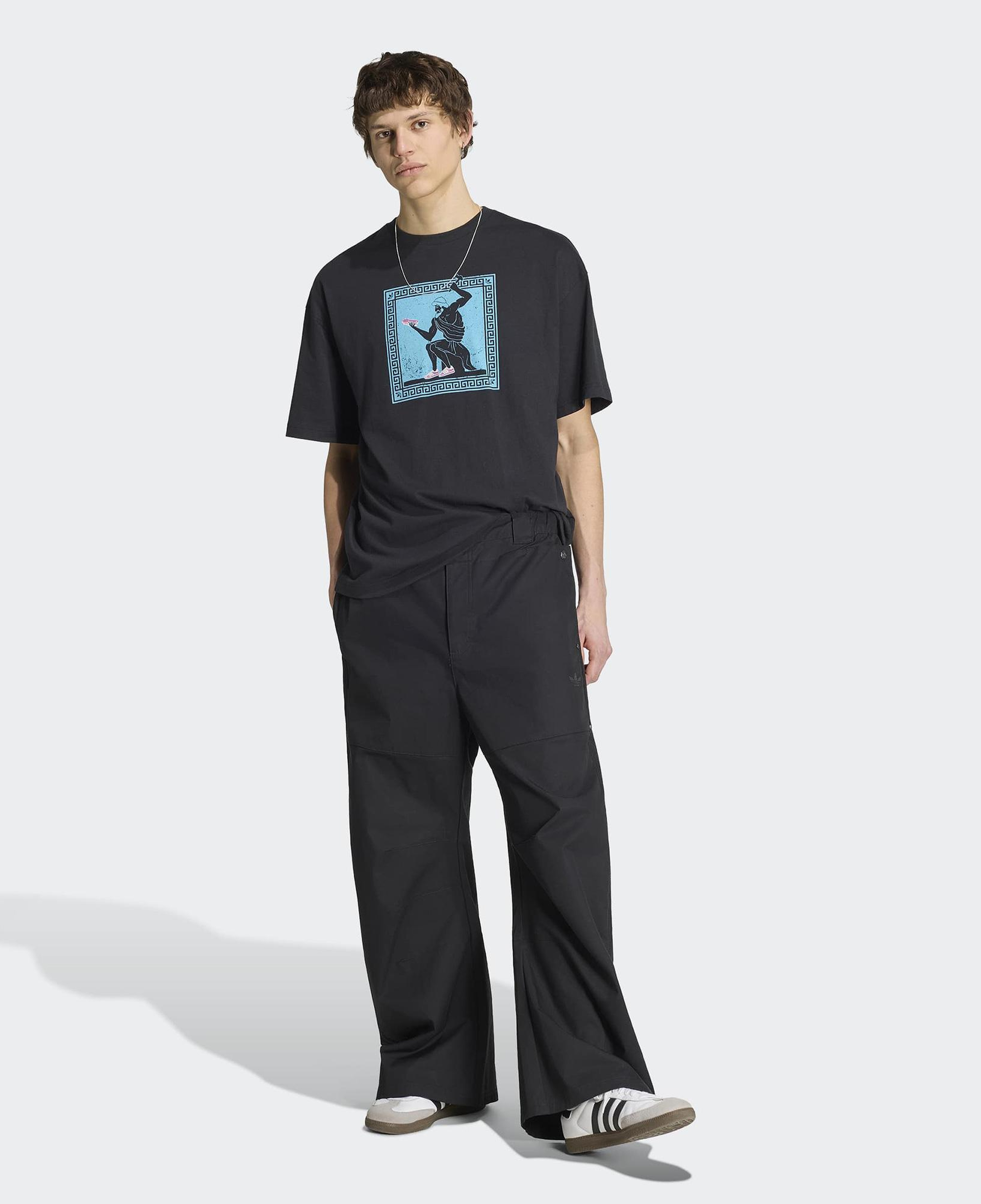 adidas Sneaker God Erkek Siyah T-Shirt