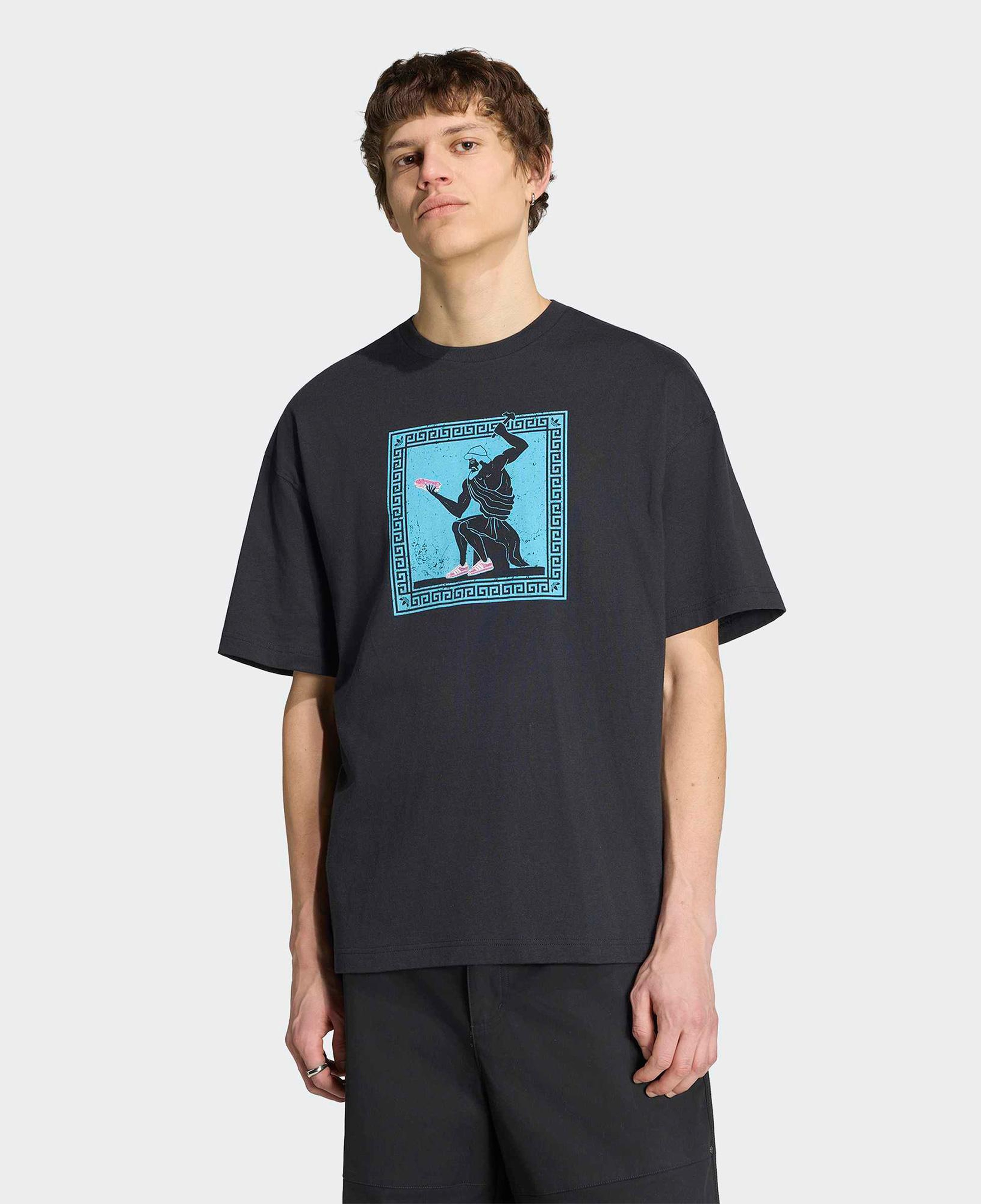 adidas Sneaker God Erkek Siyah T-Shirt