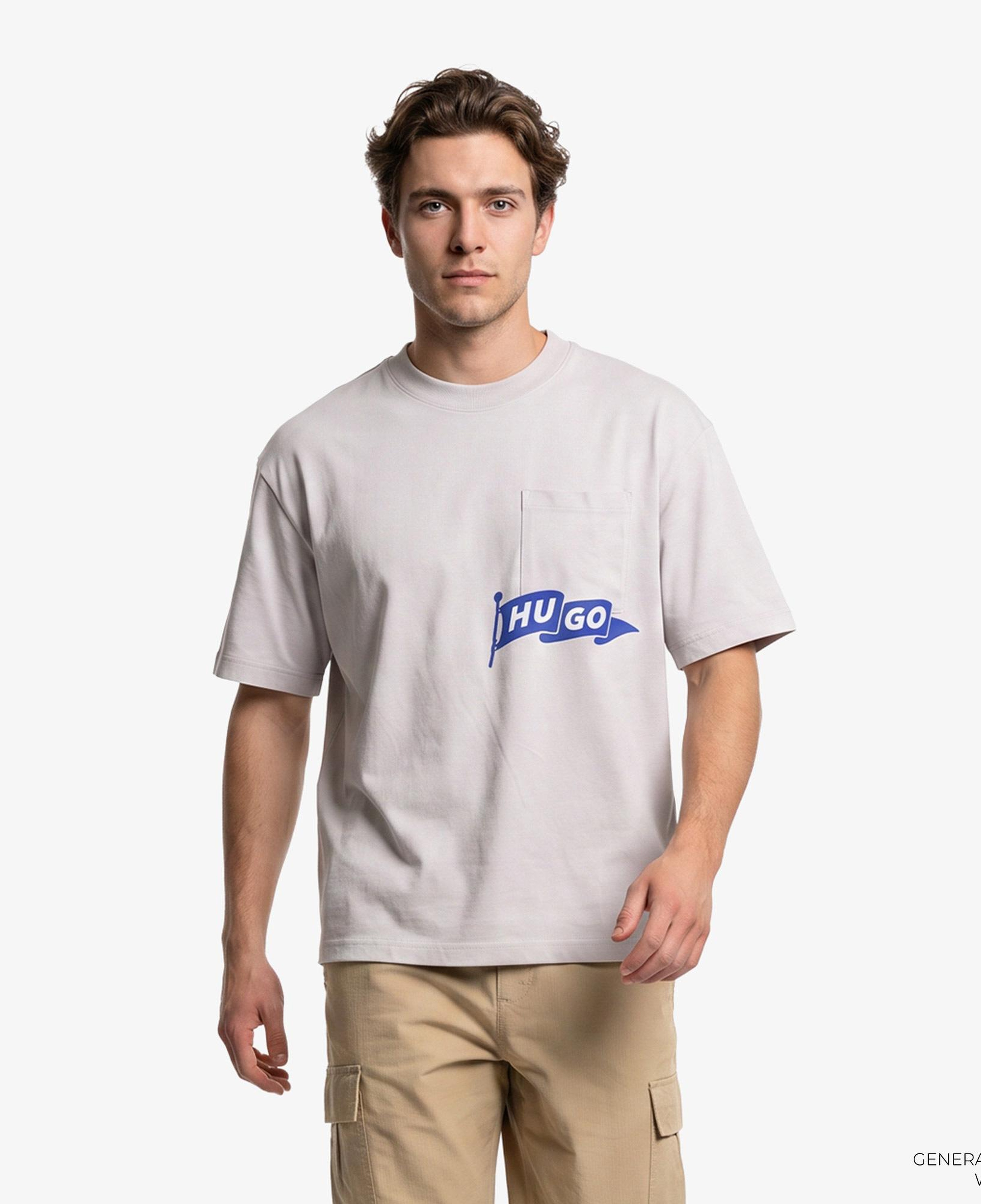 Hugo Nohacrop Erkek Lacivert T-Shirt