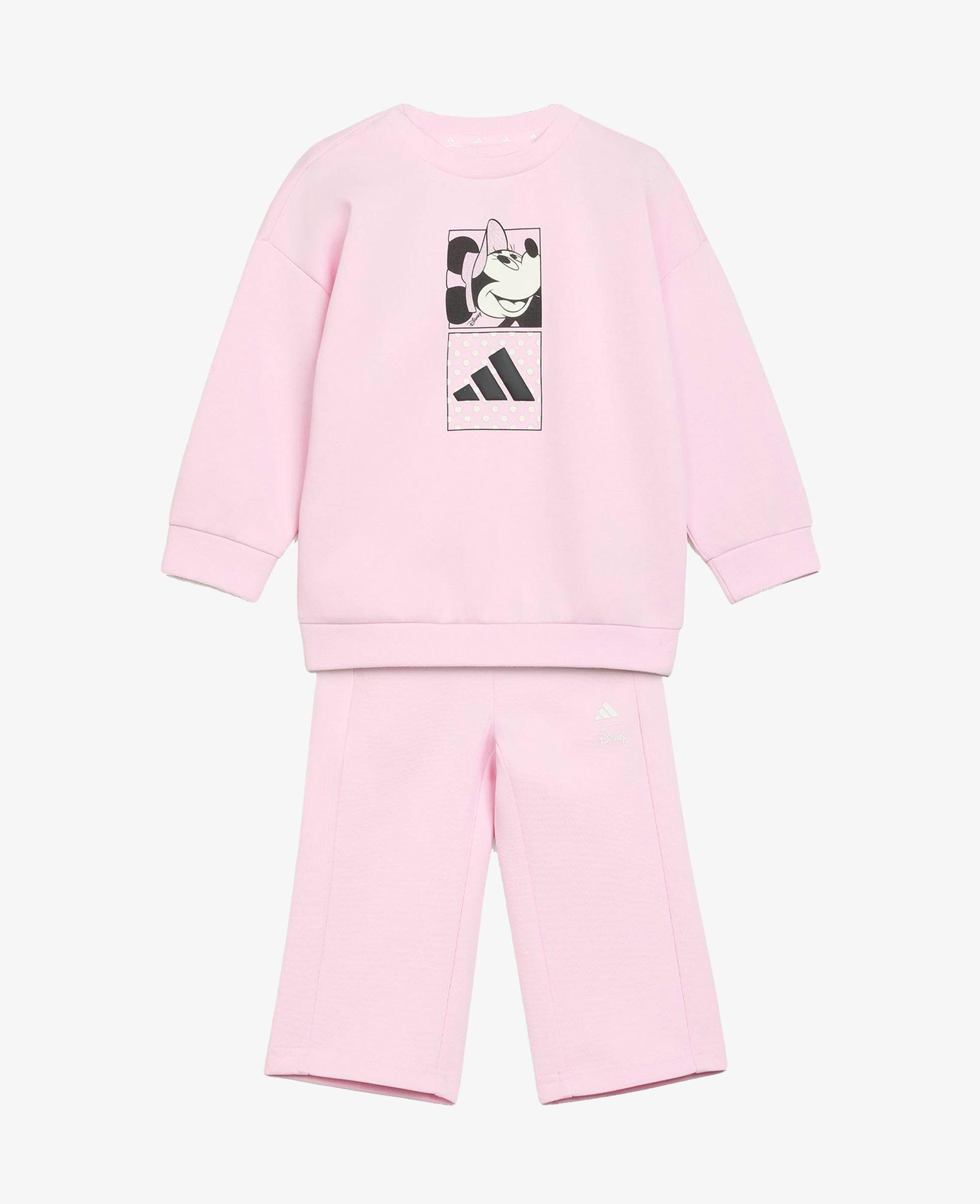 adidas I Disney Mi Jog Çocuk Pembe Eşofman Takımı
