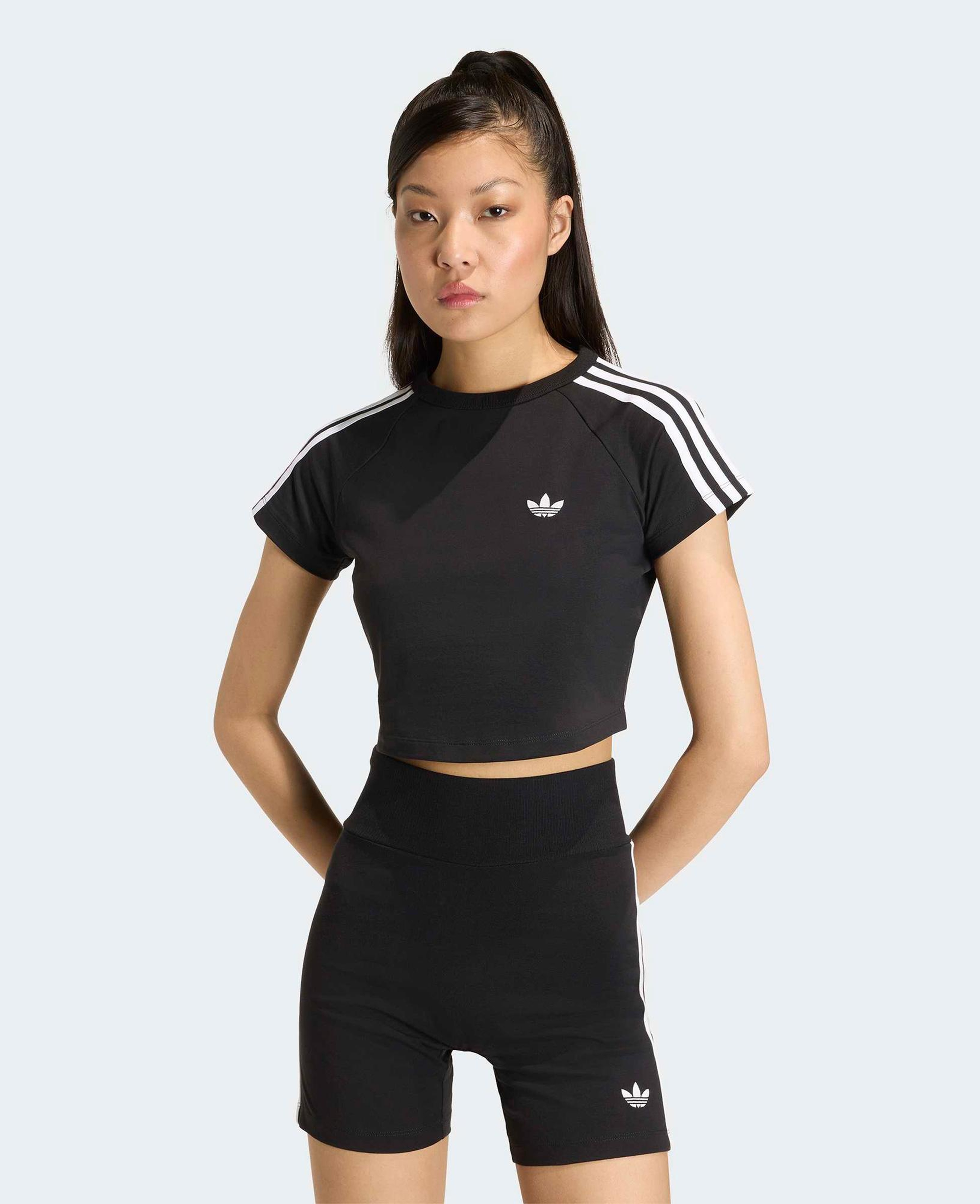 adidas Superstar Track Baby Kadın Siyah T-Shirt