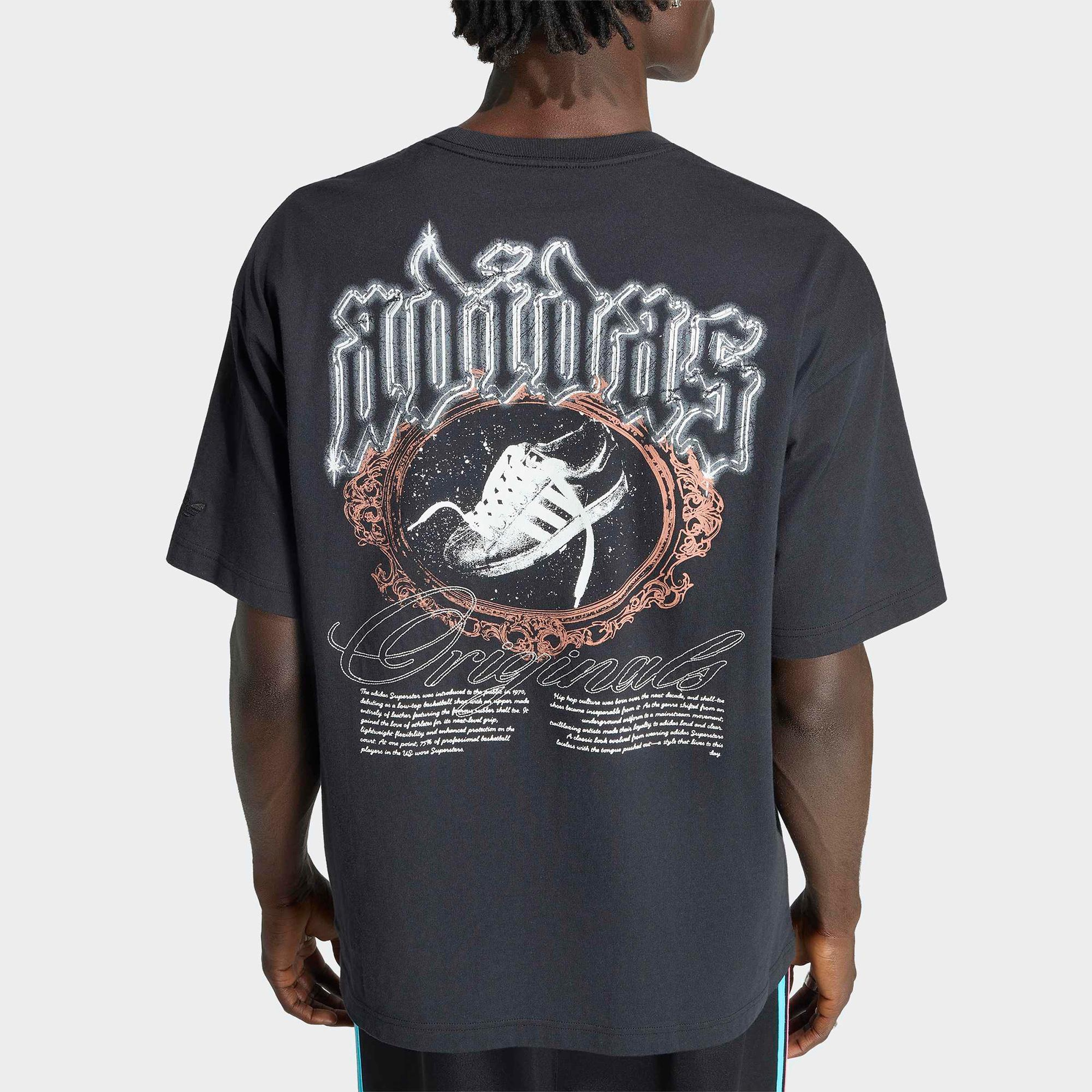 adidas Sst Arch Erkek Siyah T-Shirt