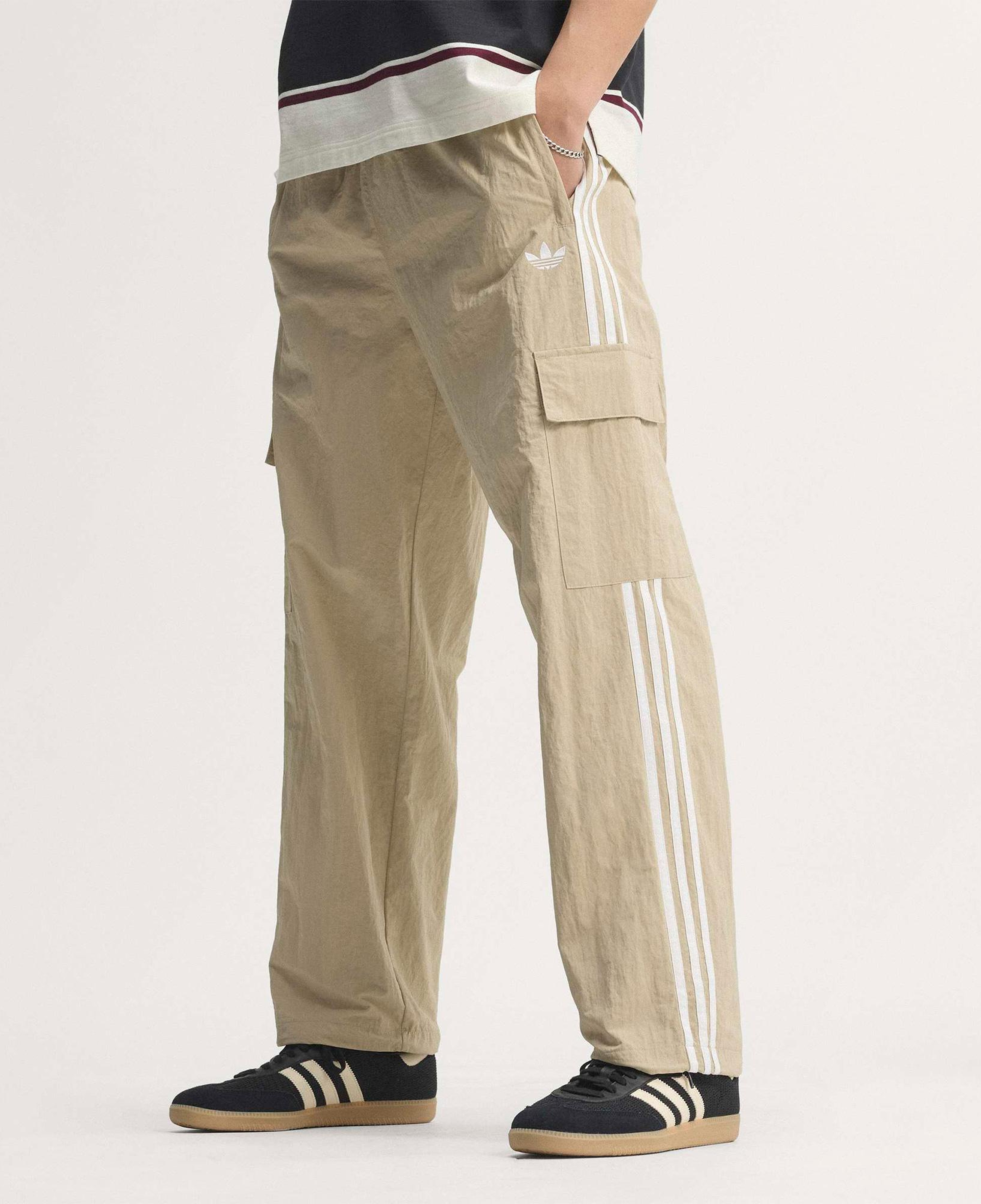 adidas 3-stripes Cargo Erkek Haki Eşofman Altı