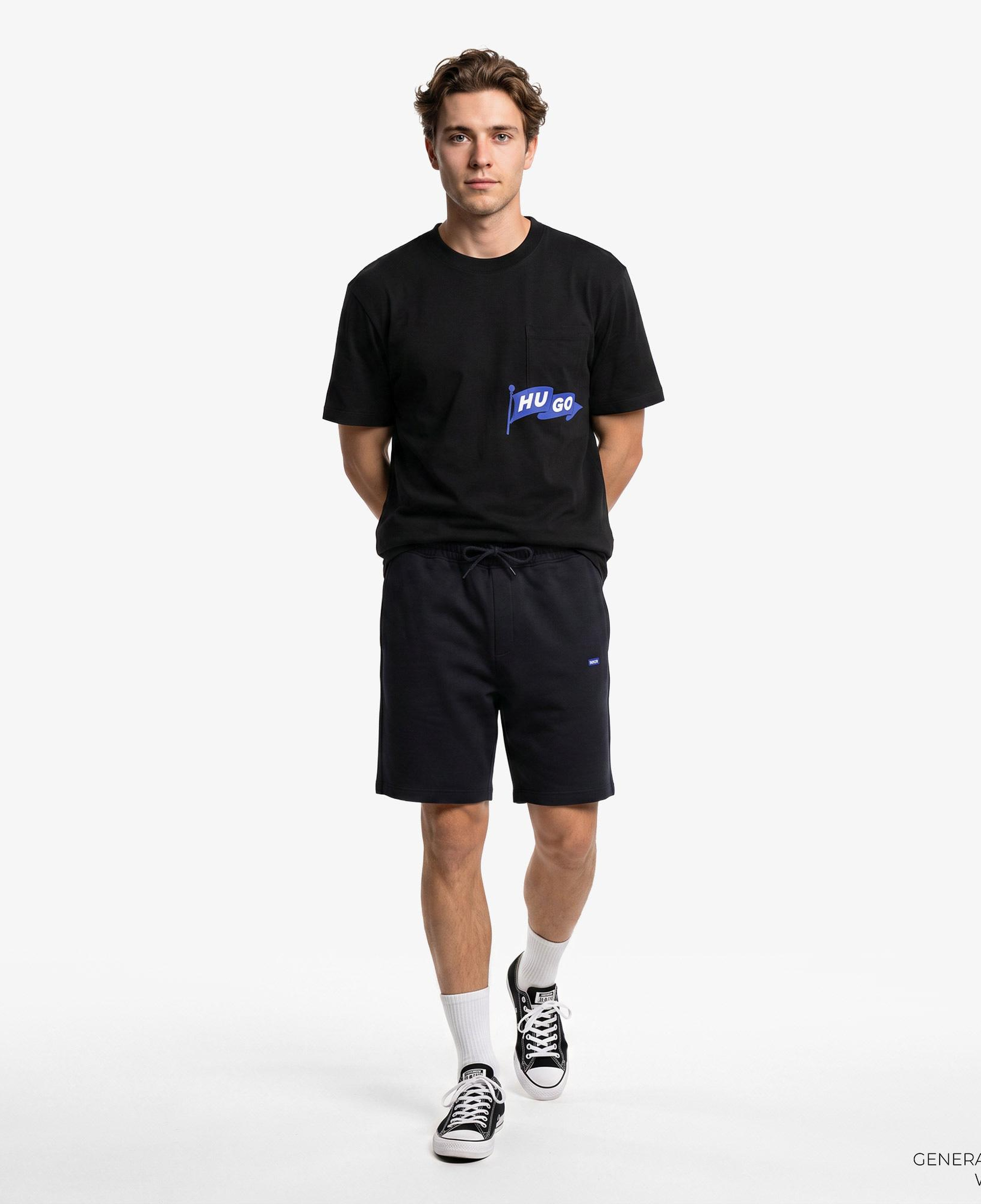 Hugo Nohacrop Erkek Siyah T-Shirt