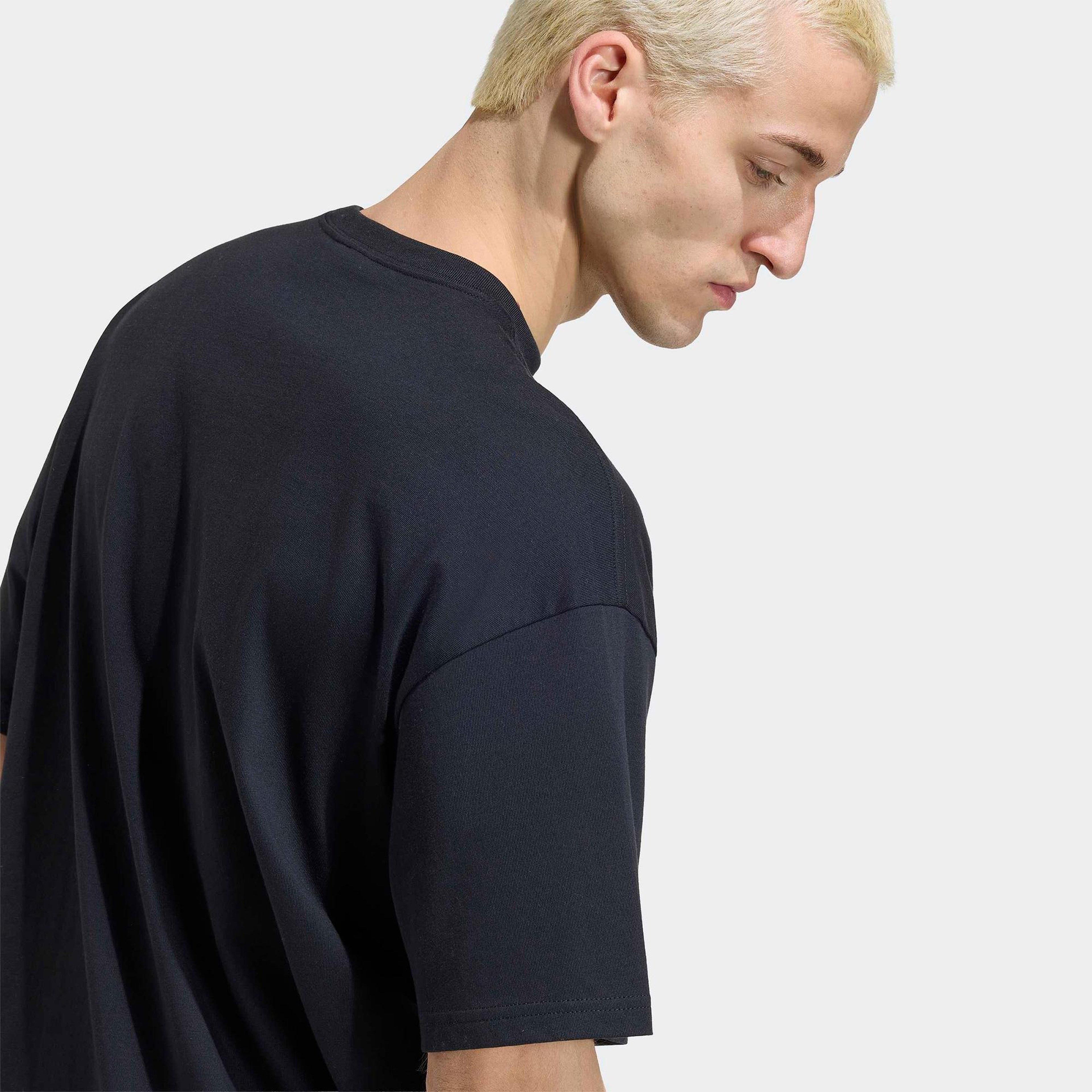 adidas Trefoil Essentials Erkek Siyah T-Shirt