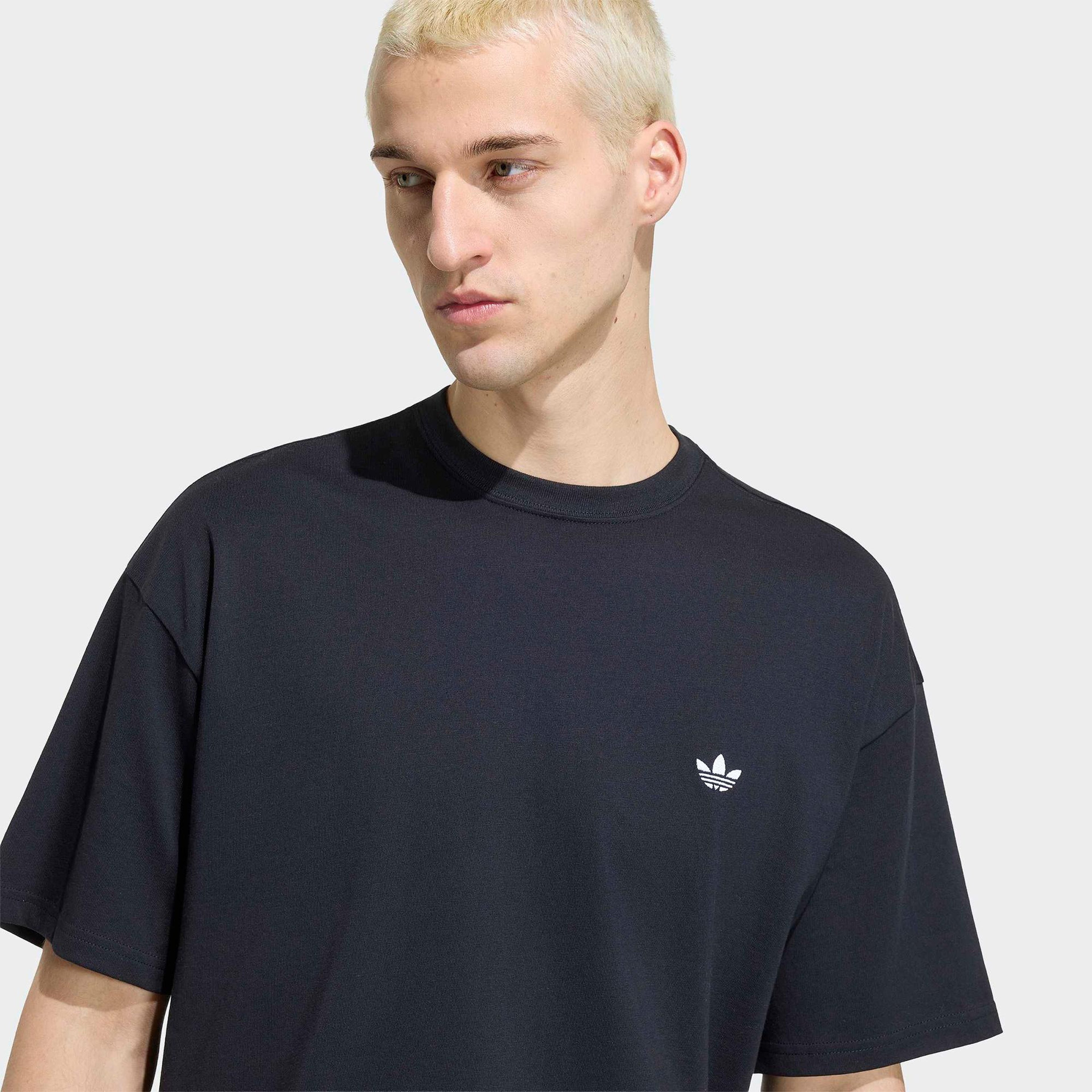 adidas Trefoil Essentials Erkek Siyah T-Shirt