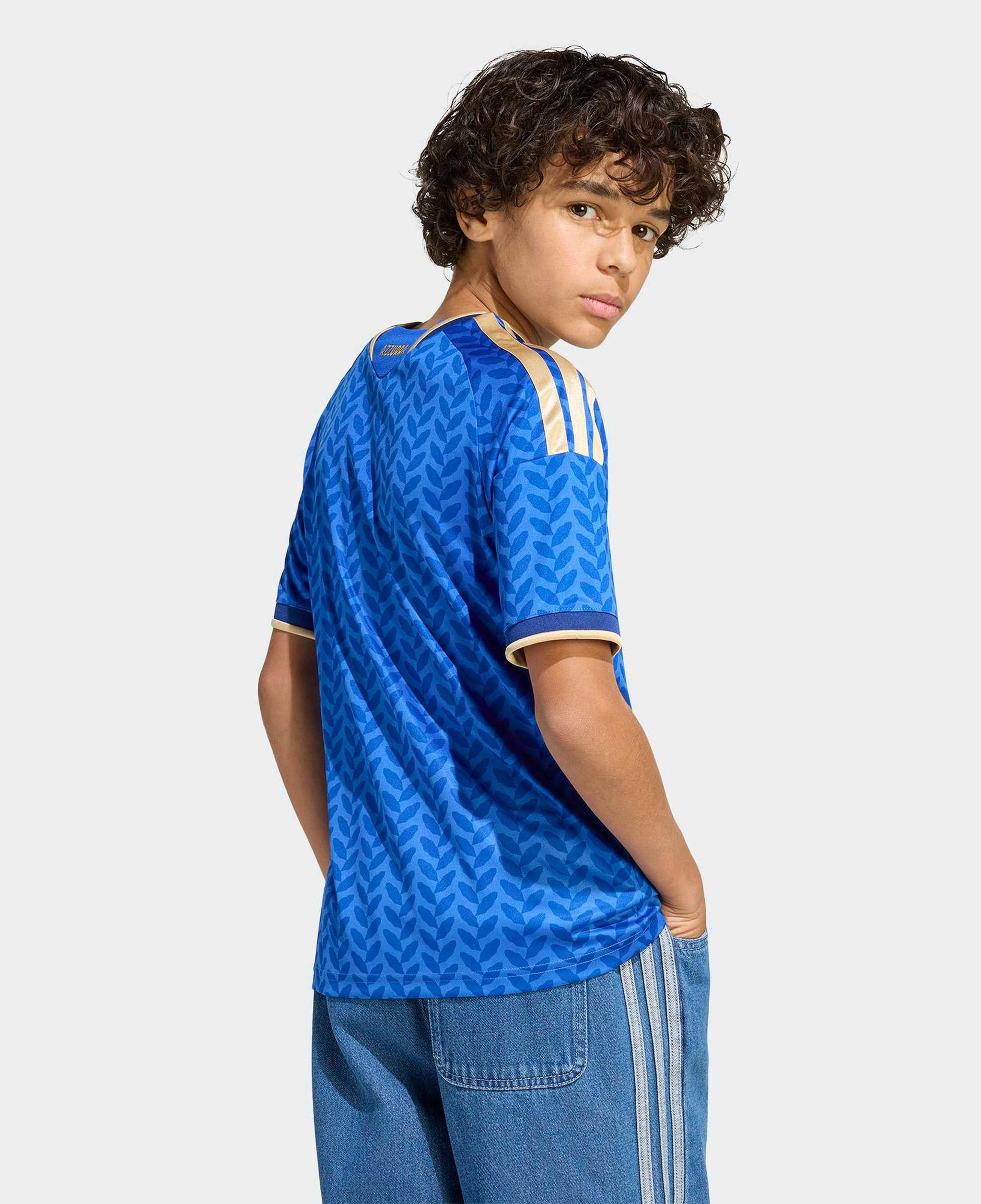 adidas İtalya Milli Takım Çocuk Mavi Forma