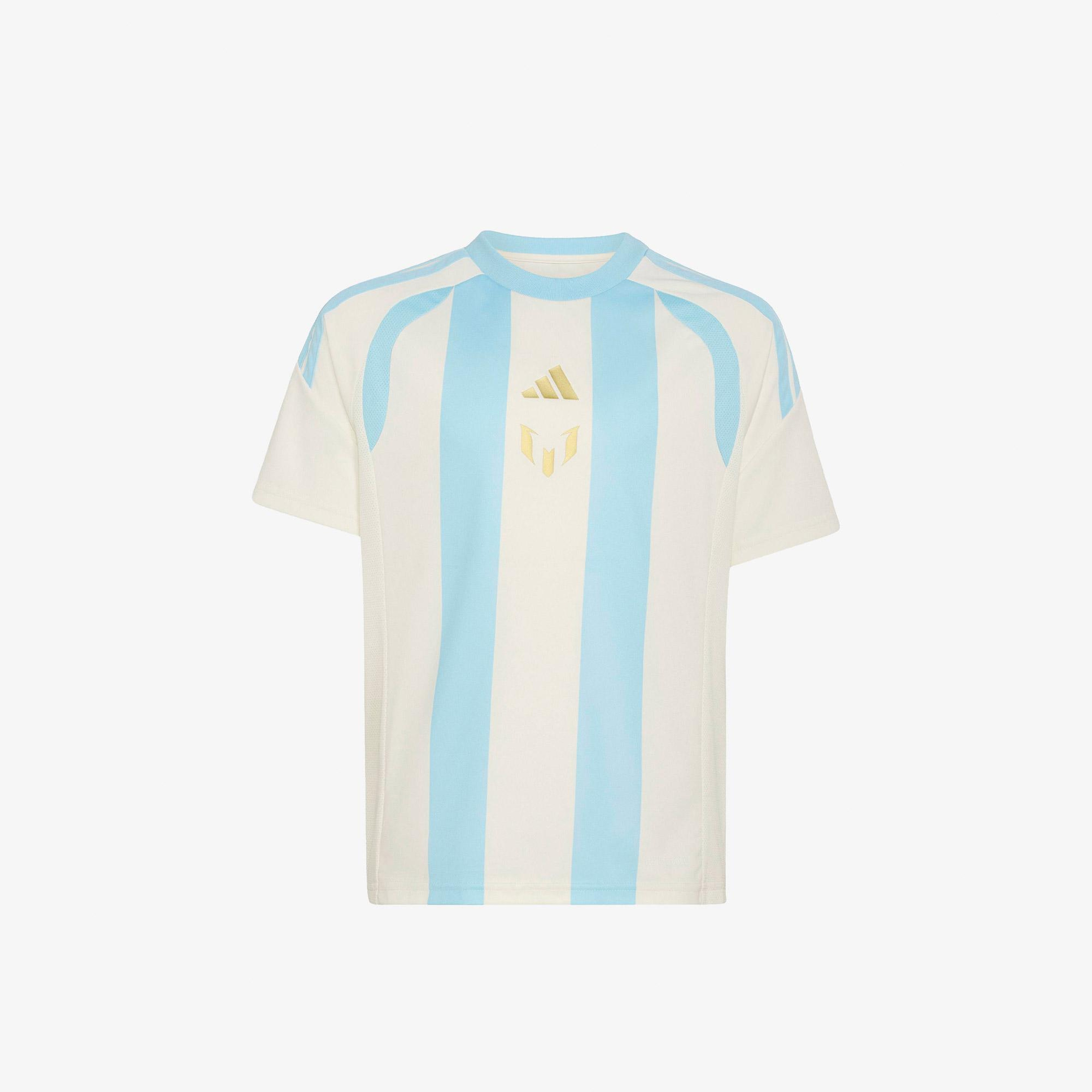 adidas Messi Training Jsy Y Çocuk Beyaz Forma
