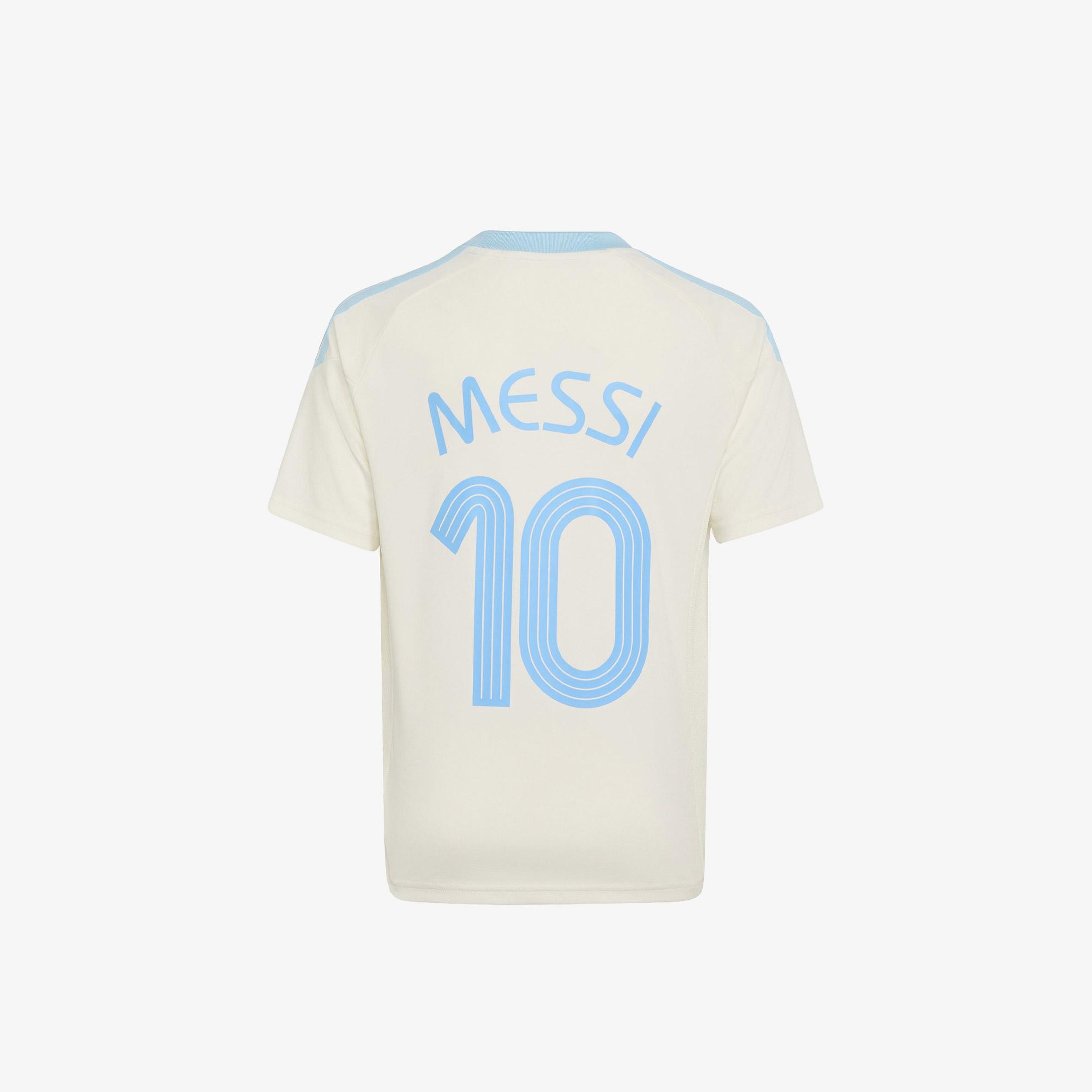 adidas Messi Training Jsy Y Çocuk Beyaz Forma