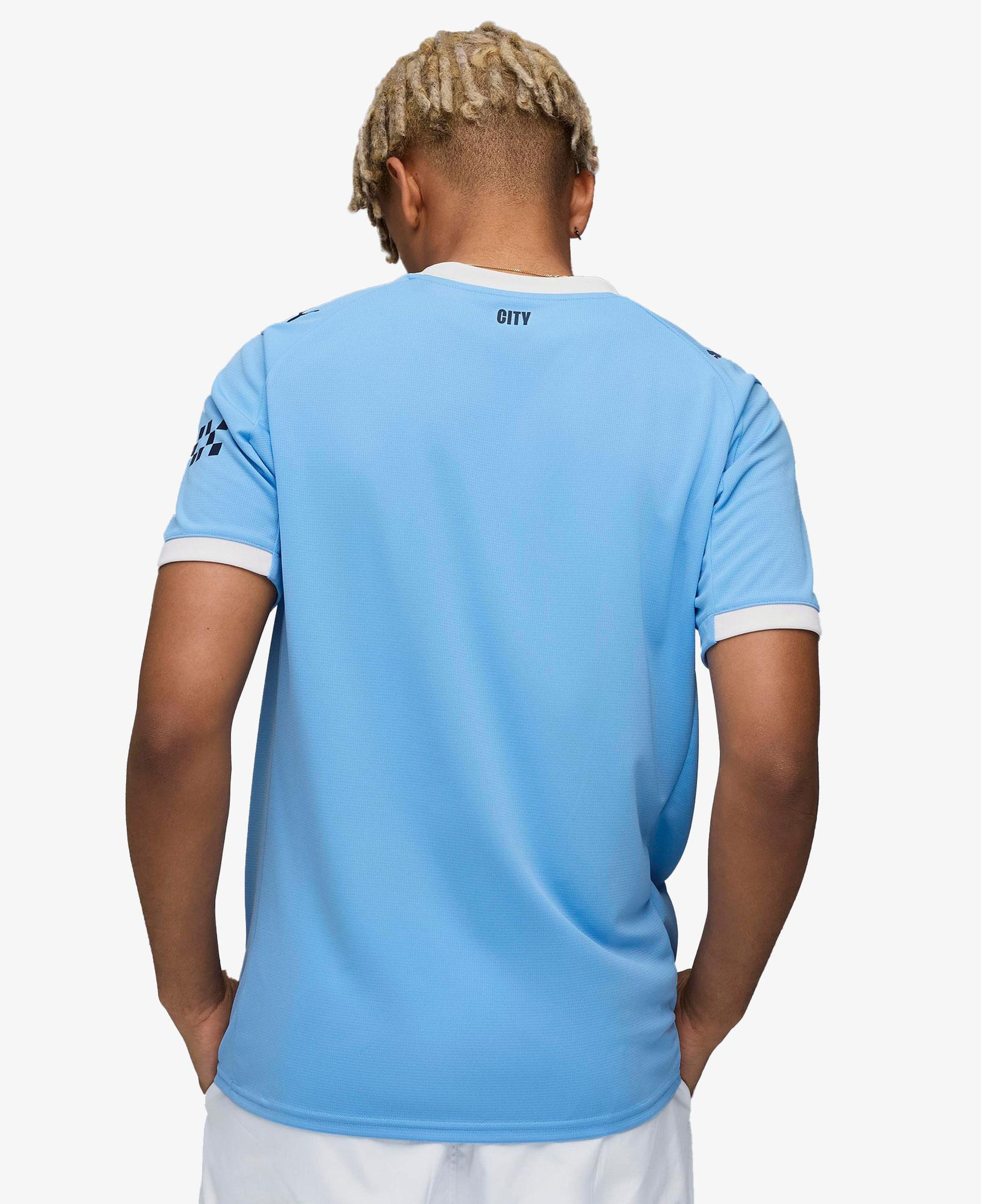 Puma Manchester City İç Saha Erkek Mavi Forma