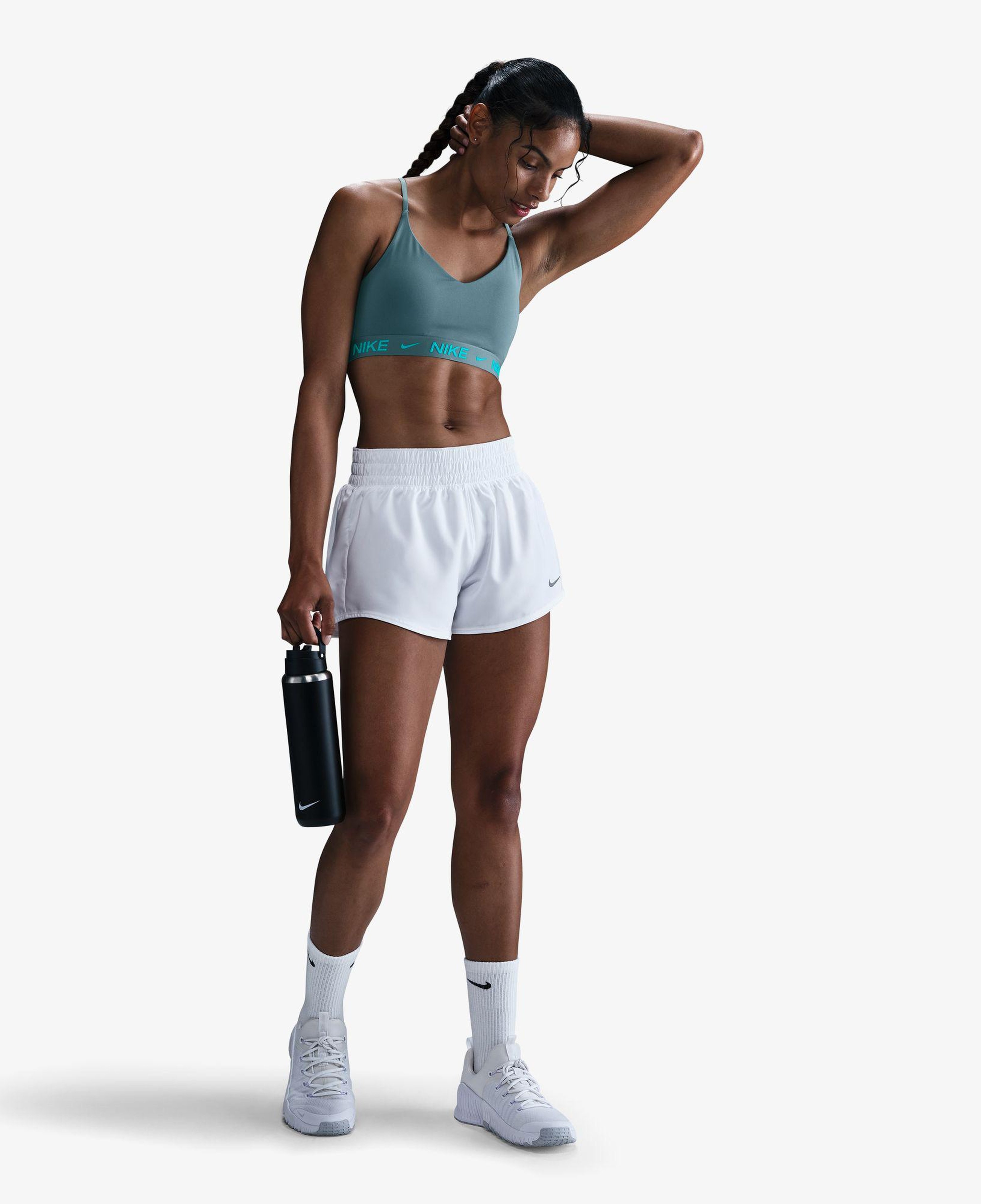 Nike Dri-Fit Indy Hafif Destekli Kadın Yeşil Bra