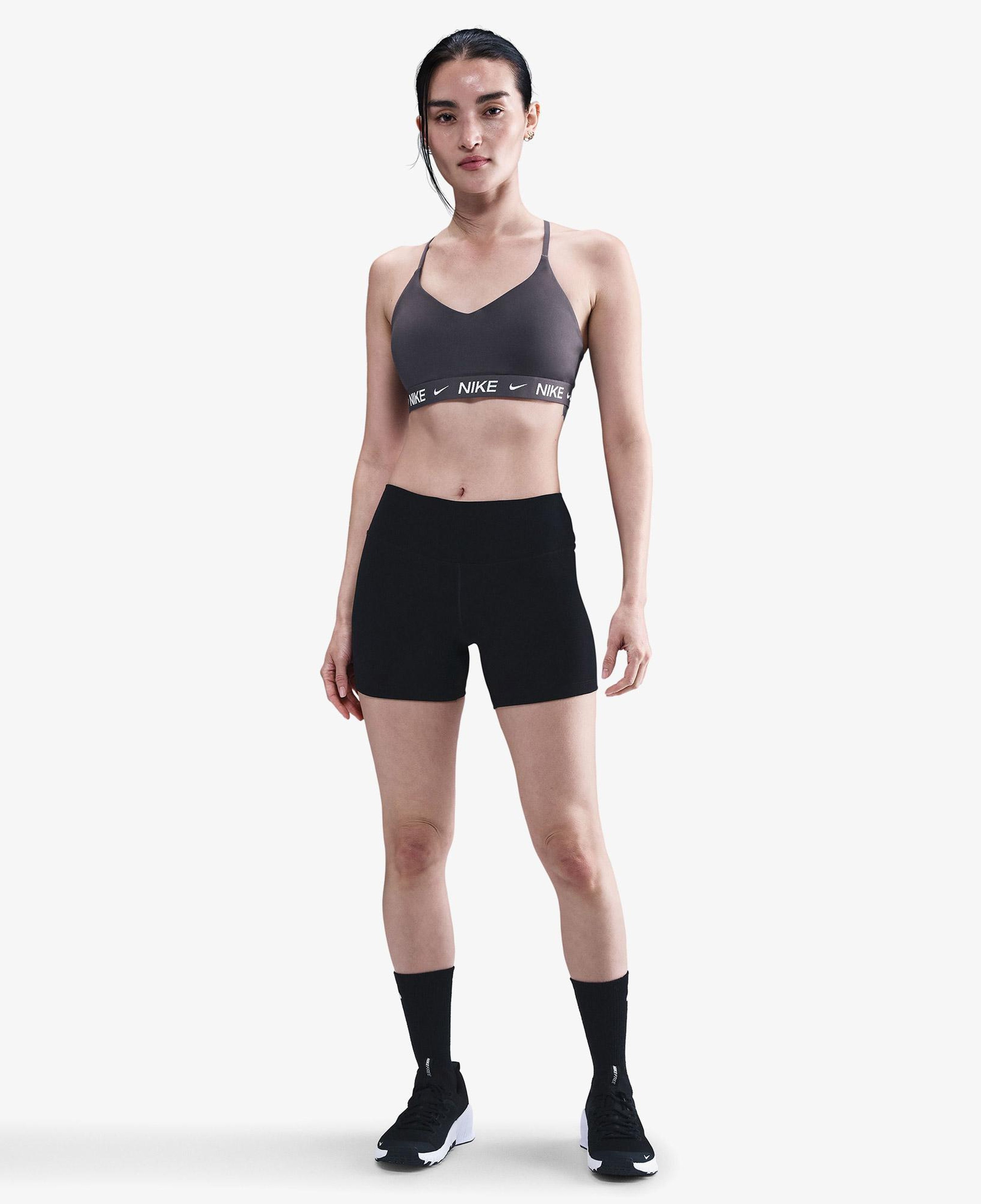 Nike Dri-Fit Indy Light Support Kadın Gri Bra