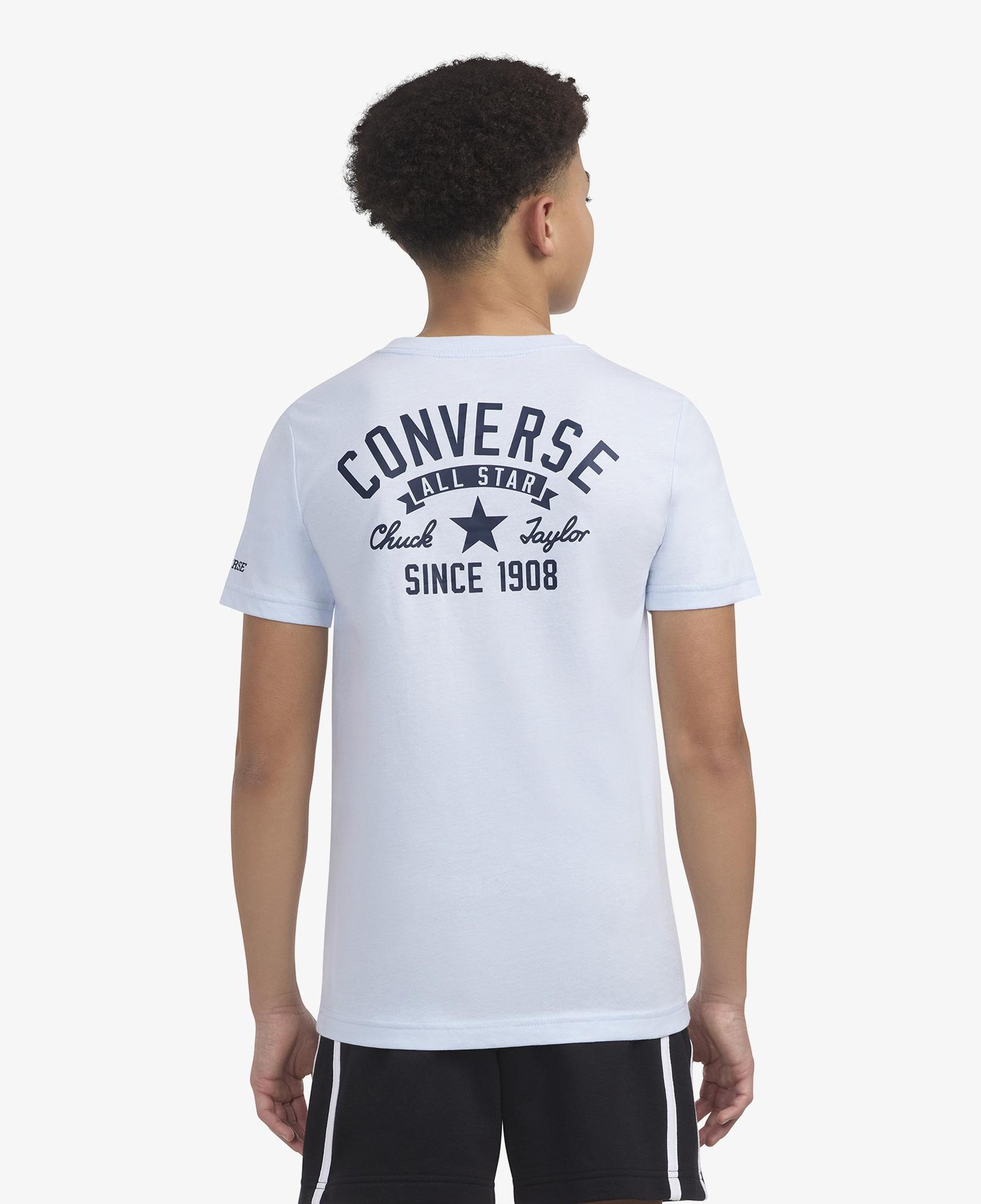 Converse Genç Çocuk Mavi T-Shirt