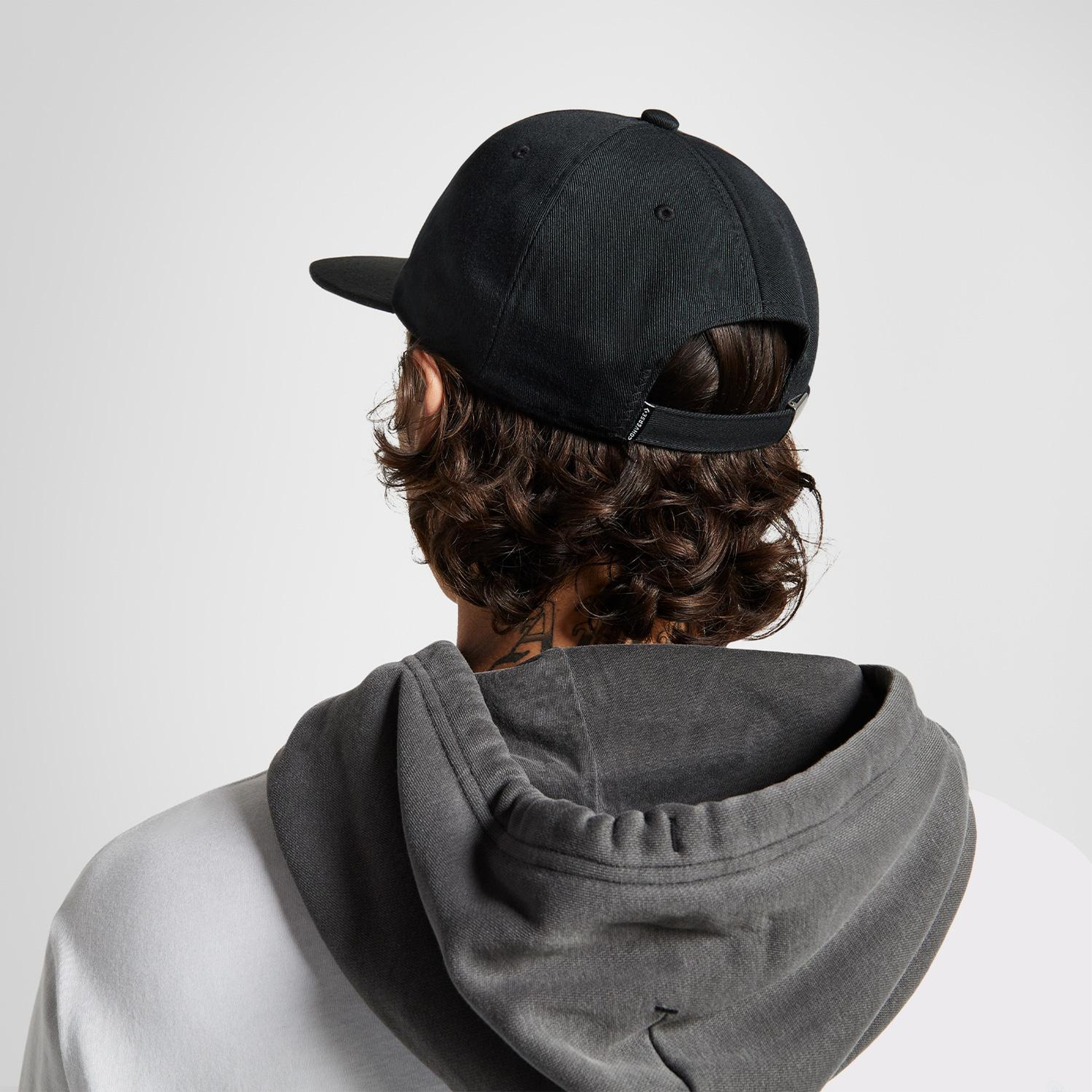 Converse Cons Six Panel Baseball Unisex Siyah Şapka