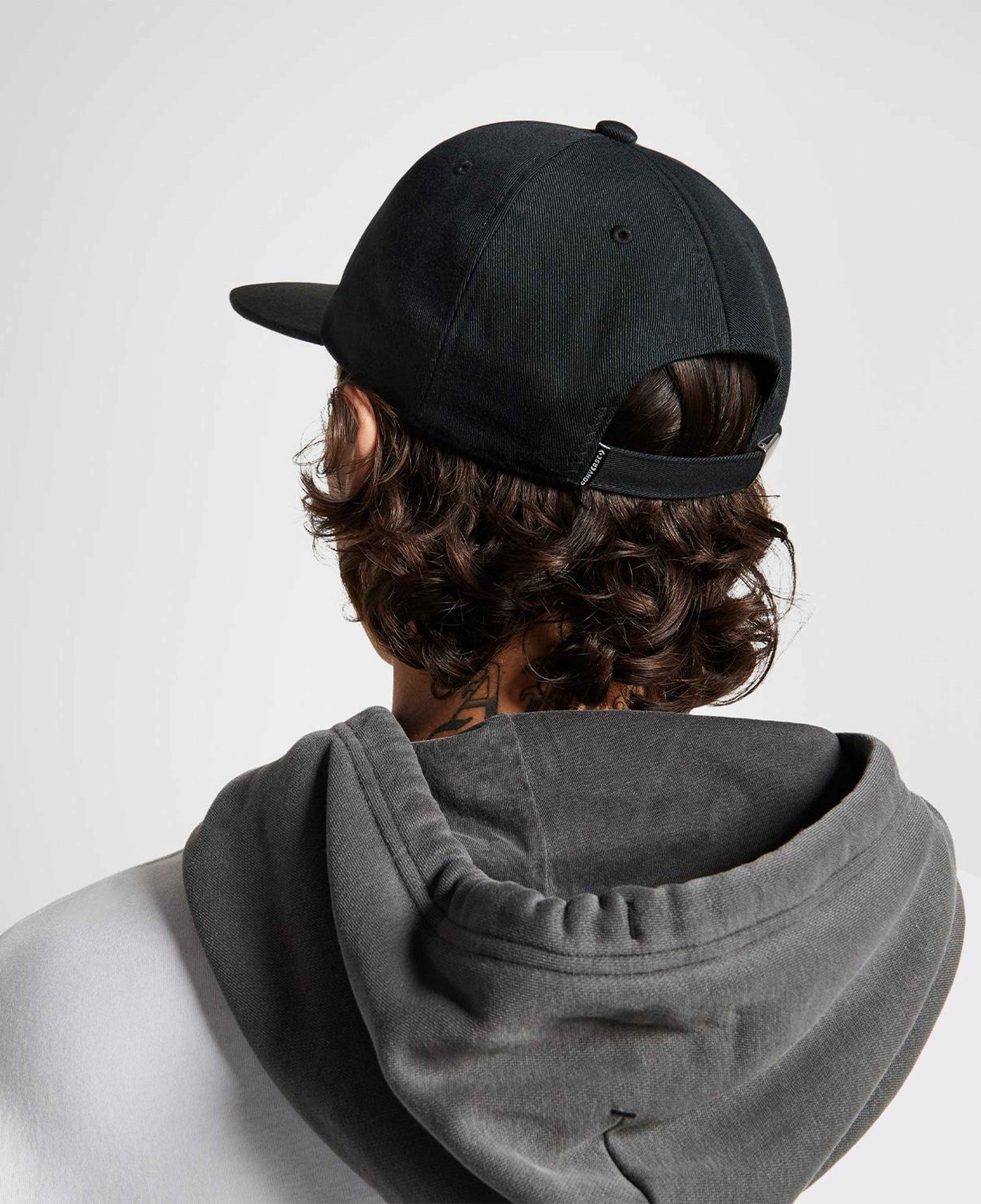 Converse Cons Six Panel Baseball Unisex Siyah Şapka
