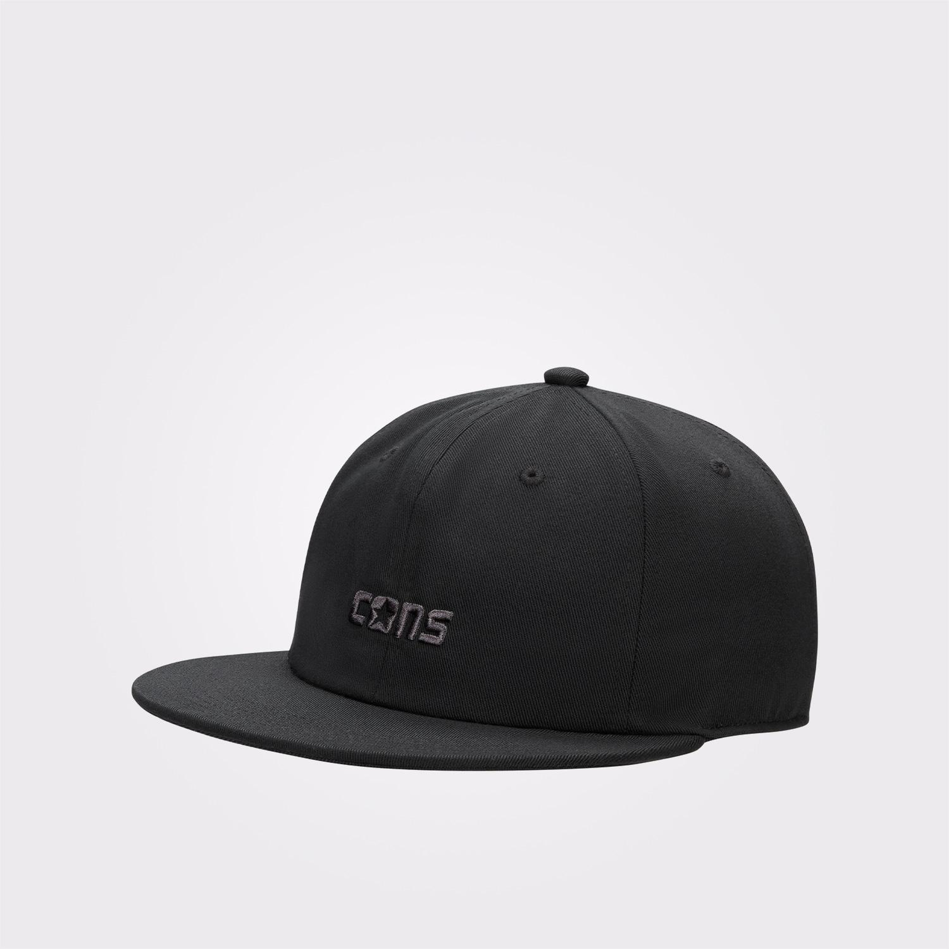 Converse Cons Six Panel Baseball Unisex Siyah Şapka