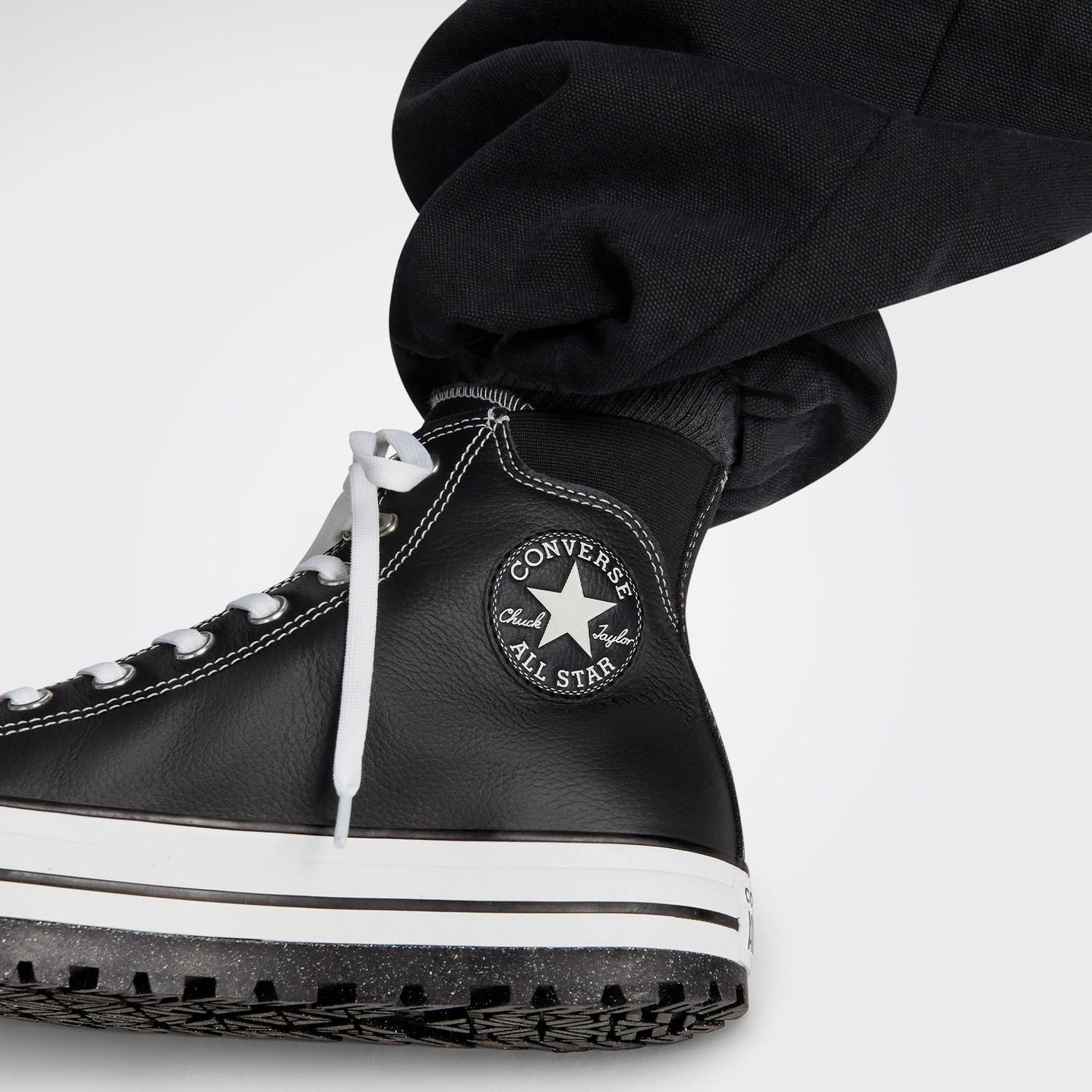 Converse Chuck Taylor All Star City Trek Waterproof Unisex Siyah Deri Bot